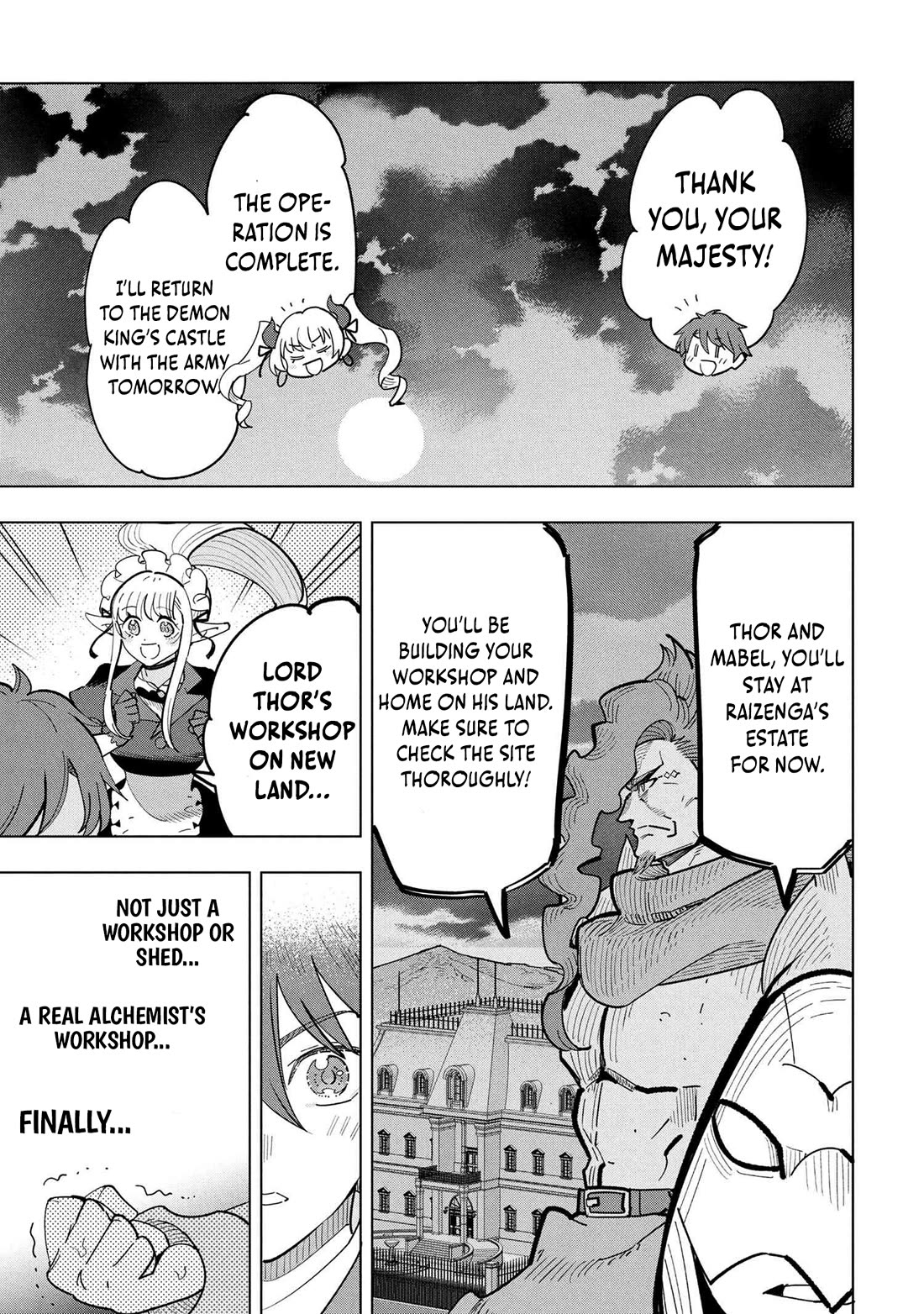 The Creation Alchemist Enjoys Freedom: If I Am Exiled From My Hometown, I Can Make Magic Items With Transcendent Effects at the Knees of the Demon Lord Chapter 17 page 29 - Chapter 17