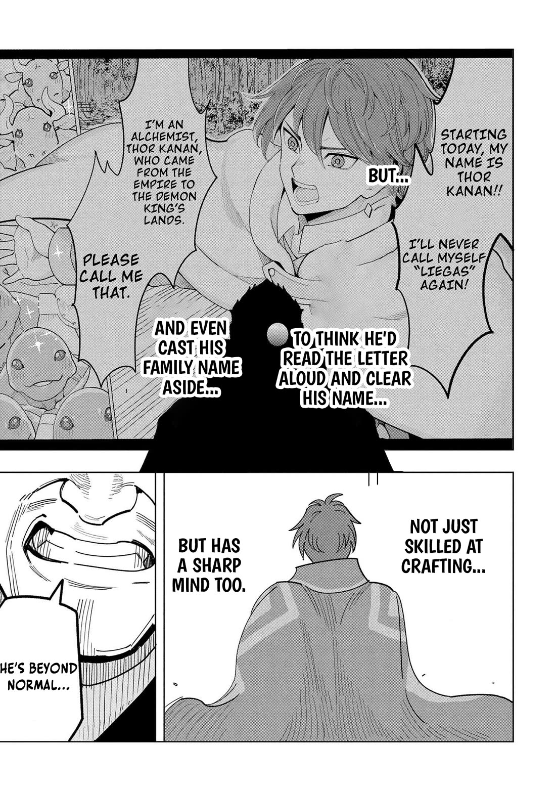 The Creation Alchemist Enjoys Freedom: If I Am Exiled From My Hometown, I Can Make Magic Items With Transcendent Effects at the Knees of the Demon Lord Chapter 17 page 33 - Chapter 17