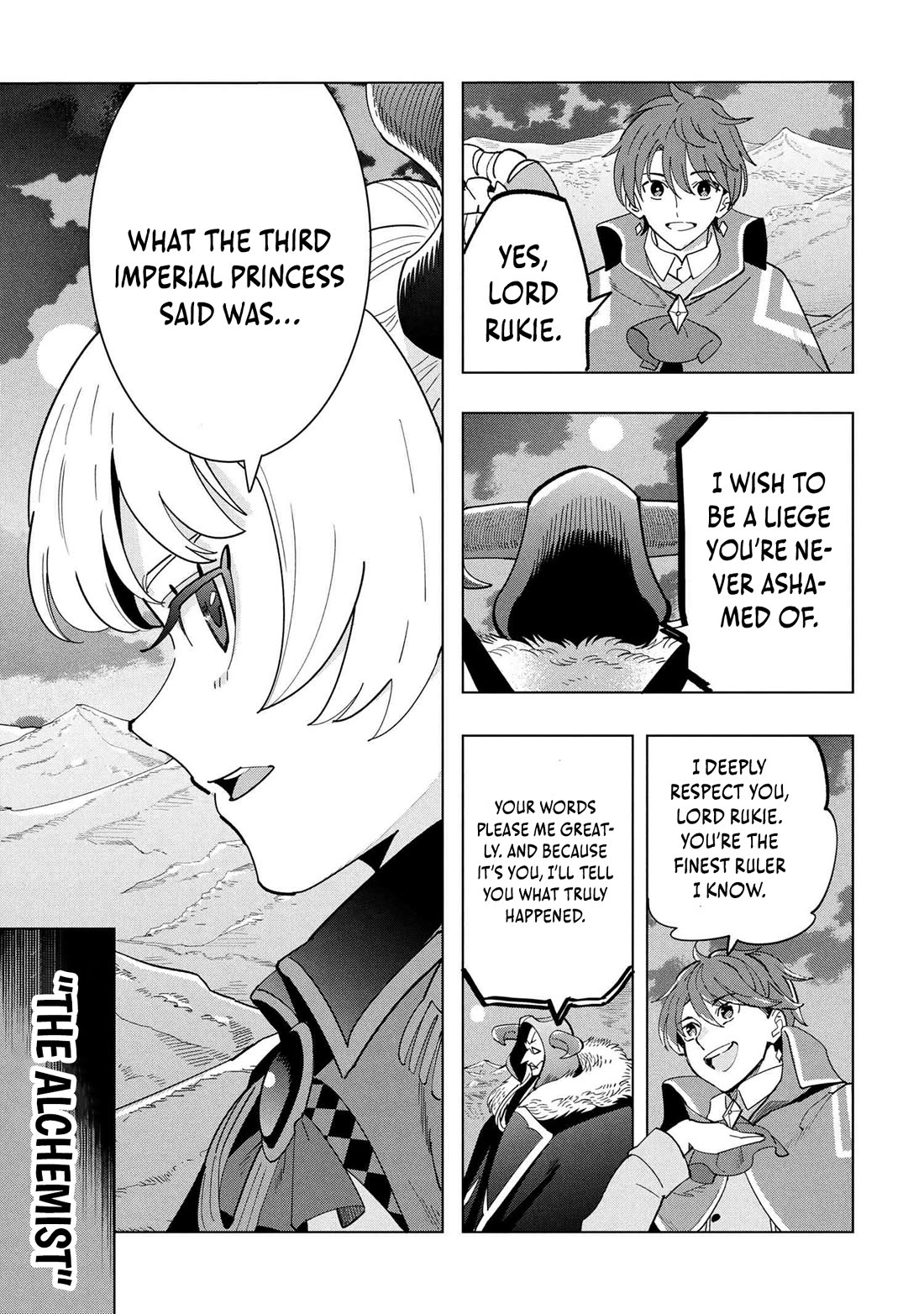The Creation Alchemist Enjoys Freedom: If I Am Exiled From My Hometown, I Can Make Magic Items With Transcendent Effects at the Knees of the Demon Lord Chapter 17 page 9 - Chapter 17