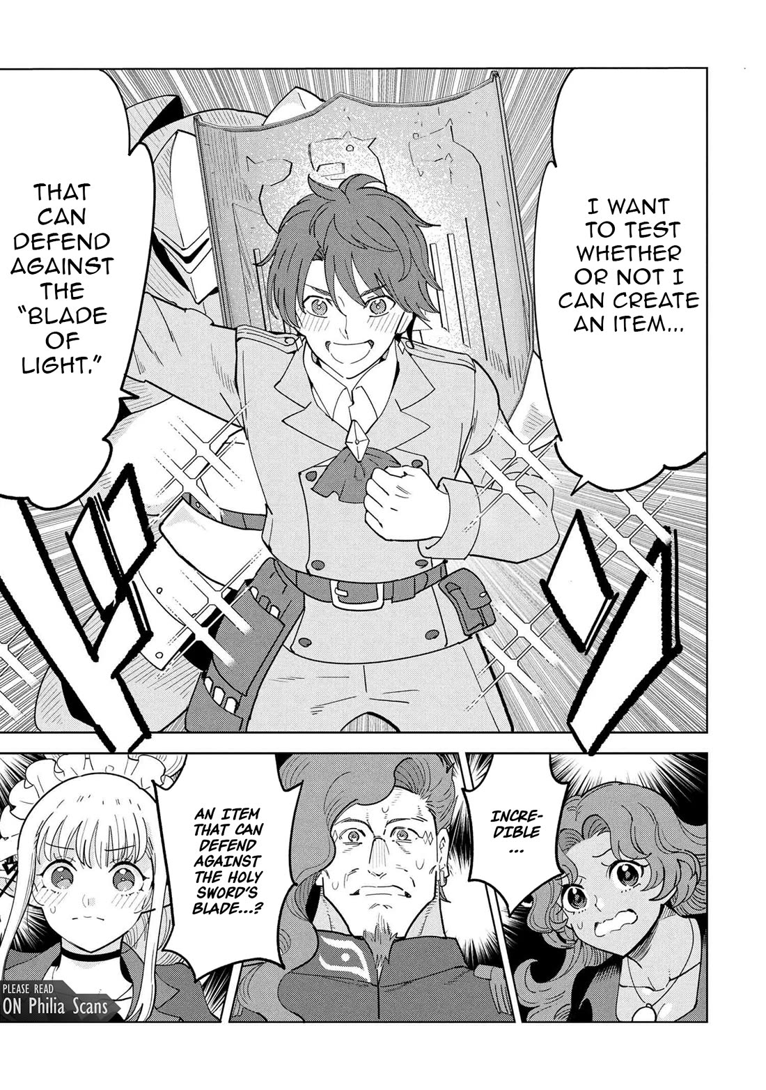 The Creation Alchemist Enjoys Freedom: If I Am Exiled From My Hometown, I Can Make Magic Items With Transcendent Effects at the Knees of the Demon Lord Chapter 18 page 15 - Chapter 18