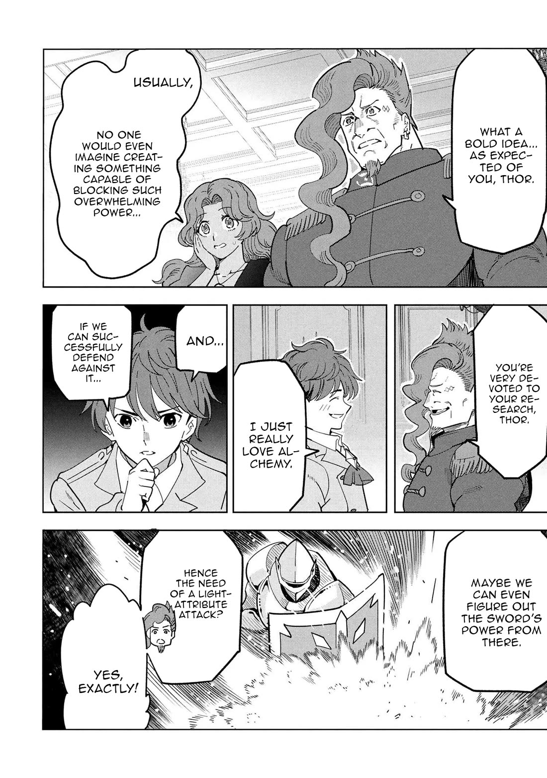 The Creation Alchemist Enjoys Freedom: If I Am Exiled From My Hometown, I Can Make Magic Items With Transcendent Effects at the Knees of the Demon Lord Chapter 18 page 16 - Chapter 18