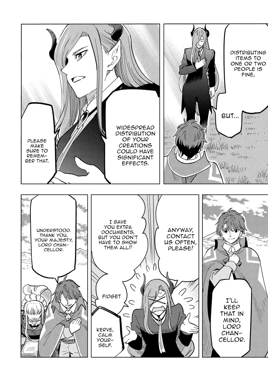 The Creation Alchemist Enjoys Freedom: If I Am Exiled From My Hometown, I Can Make Magic Items With Transcendent Effects at the Knees of the Demon Lord Chapter 18 page 2 - Chapter 18