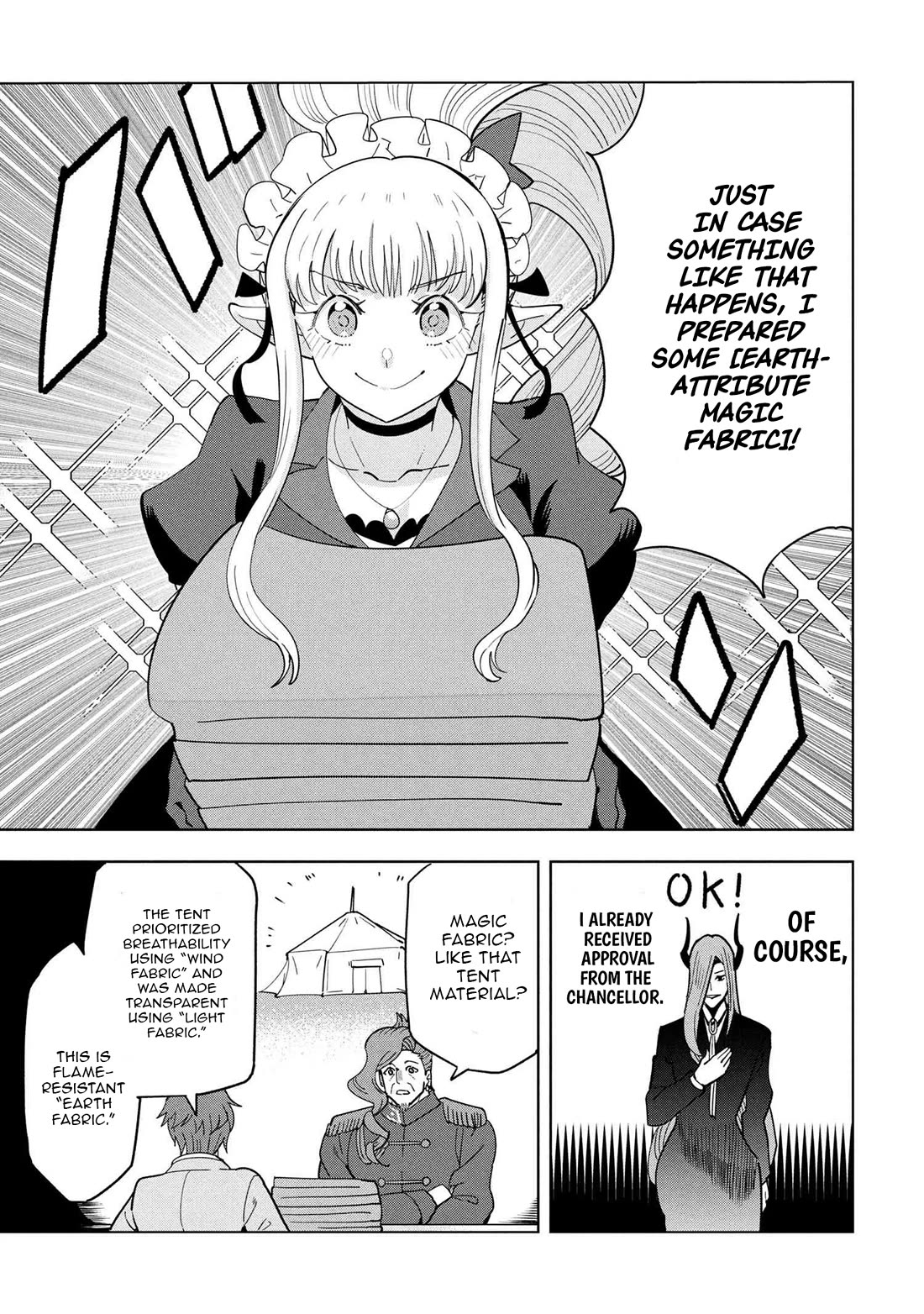 The Creation Alchemist Enjoys Freedom: If I Am Exiled From My Hometown, I Can Make Magic Items With Transcendent Effects at the Knees of the Demon Lord Chapter 18 page 21 - Chapter 18