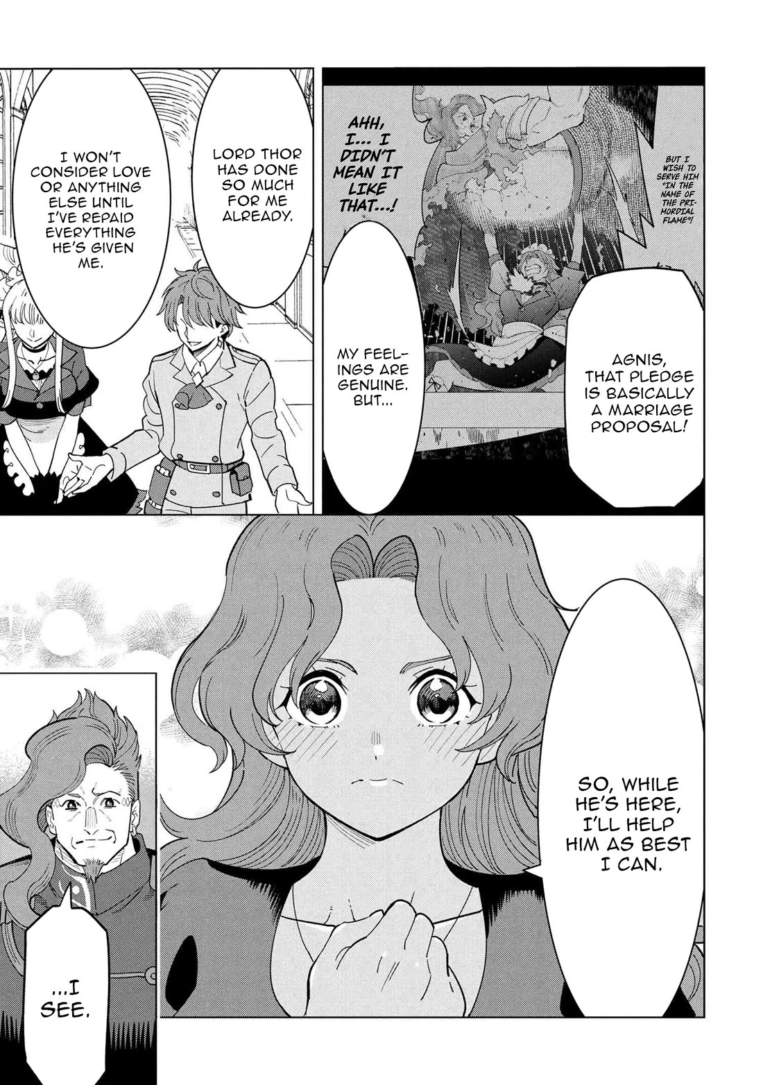 The Creation Alchemist Enjoys Freedom: If I Am Exiled From My Hometown, I Can Make Magic Items With Transcendent Effects at the Knees of the Demon Lord Chapter 18 page 27 - Chapter 18