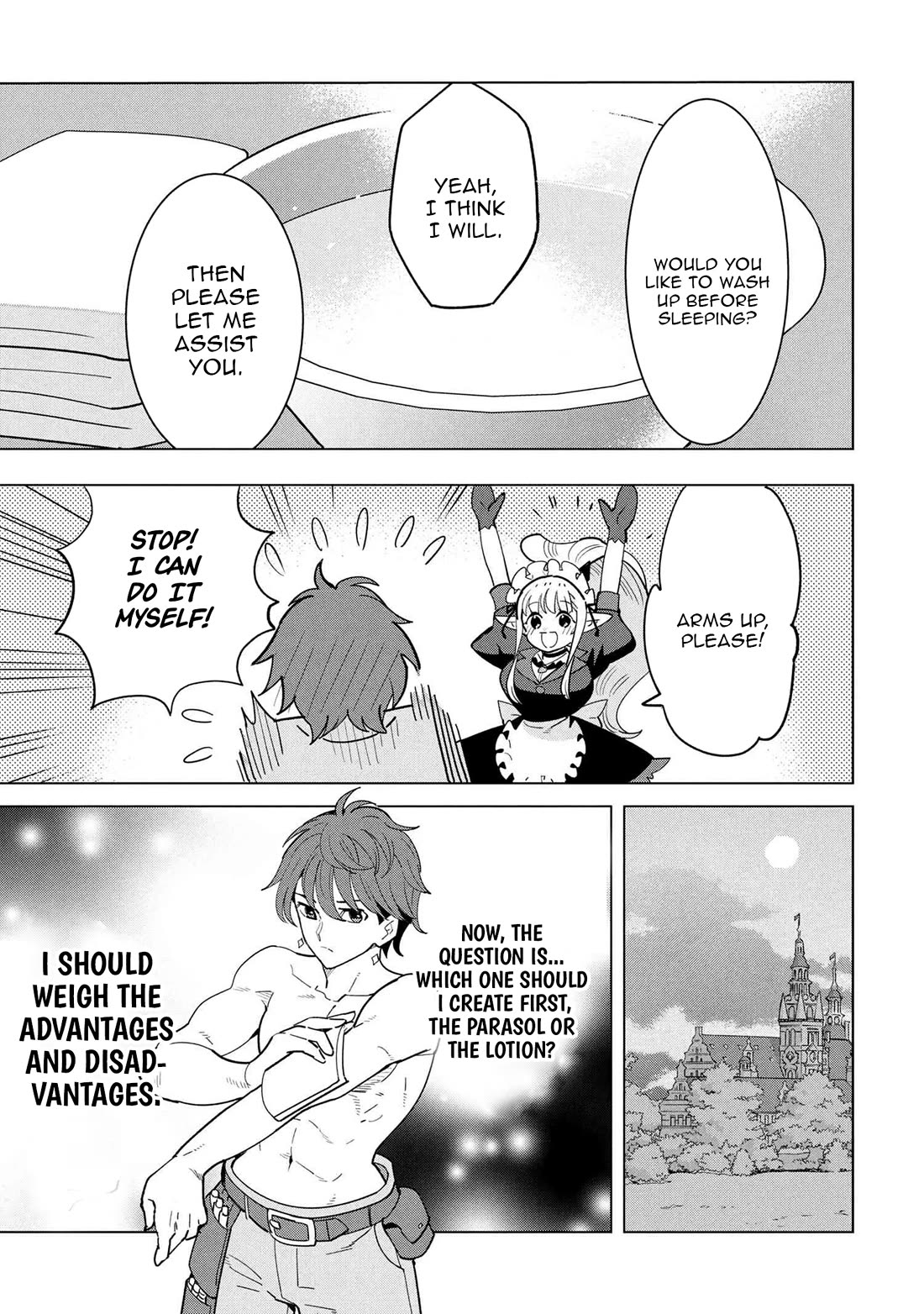 The Creation Alchemist Enjoys Freedom: If I Am Exiled From My Hometown, I Can Make Magic Items With Transcendent Effects at the Knees of the Demon Lord Chapter 18 page 53 - Chapter 18