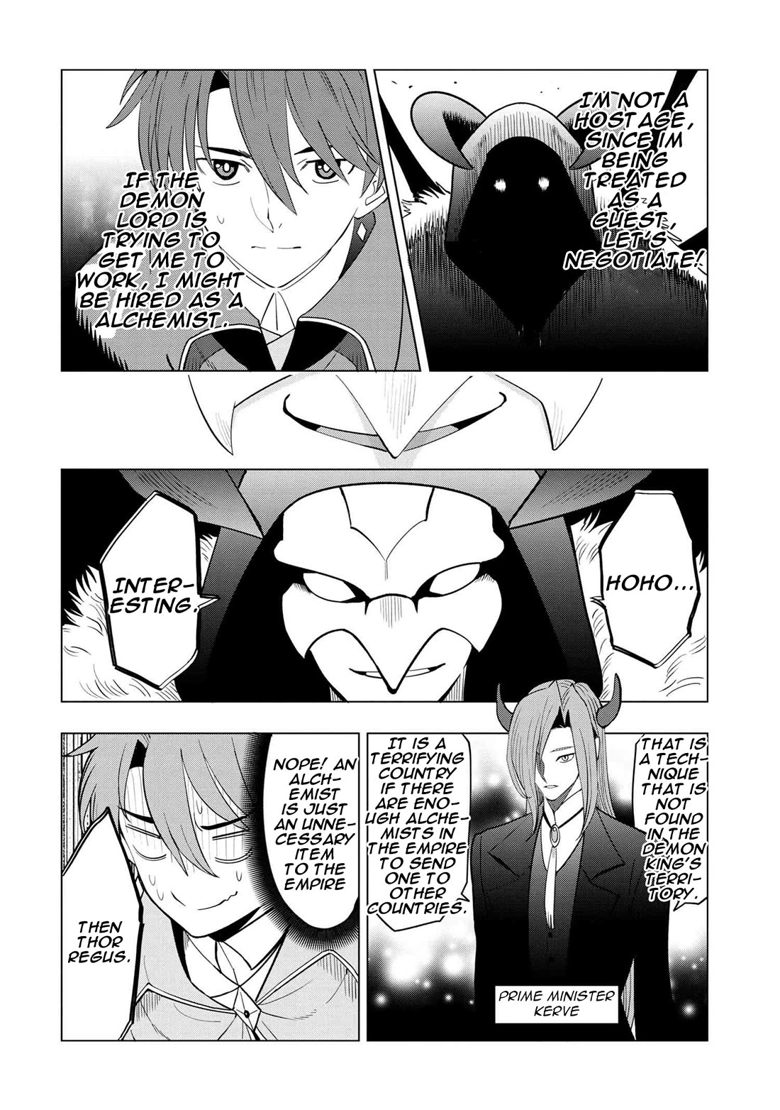 The Creation Alchemist Enjoys Freedom: If I Am Exiled From My Hometown, I Can Make Magic Items With Transcendent Effects at the Knees of the Demon Lord Chapter 2 page 14 - Chapter 2