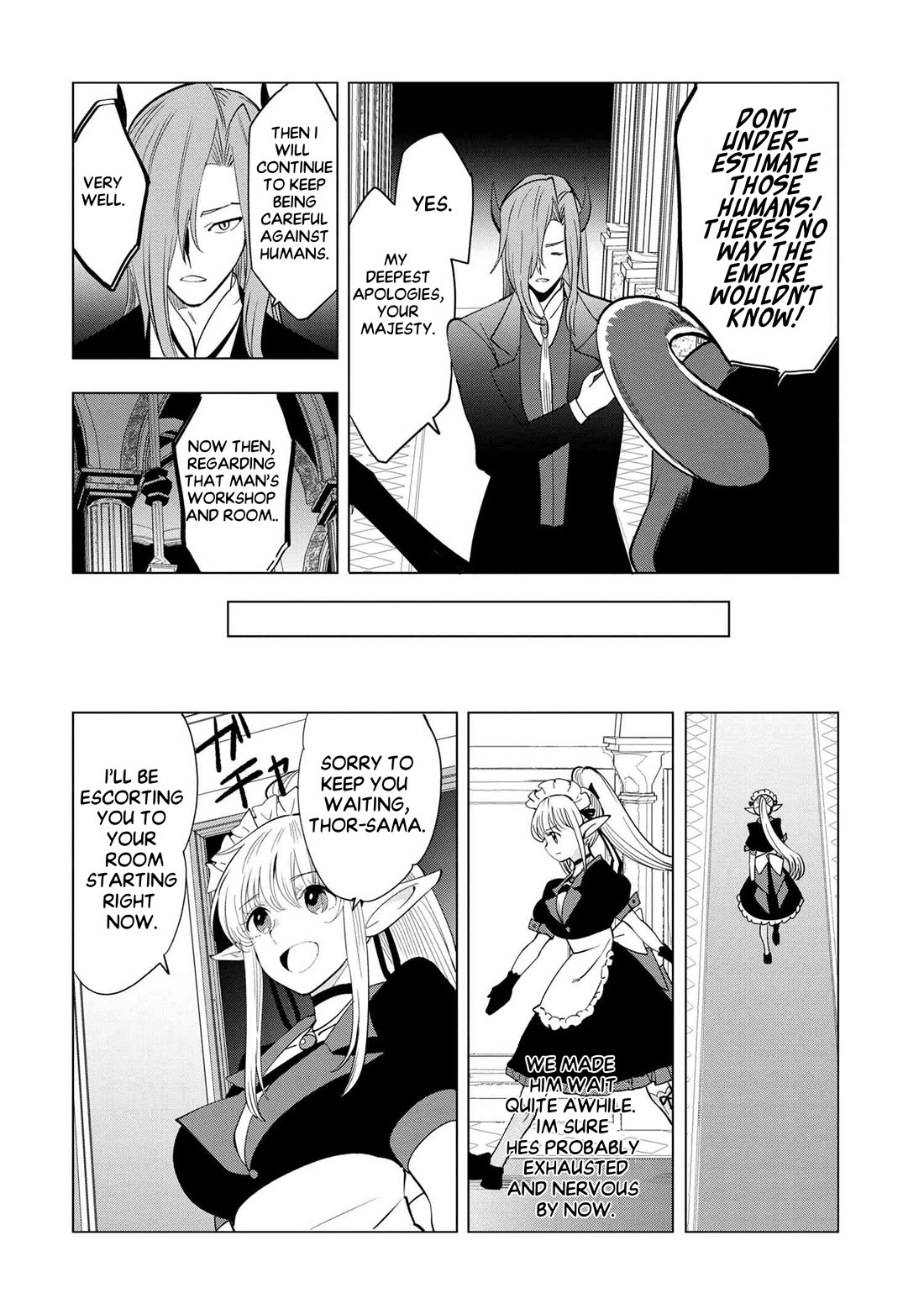 The Creation Alchemist Enjoys Freedom: If I Am Exiled From My Hometown, I Can Make Magic Items With Transcendent Effects at the Knees of the Demon Lord Chapter 2 page 36 - Chapter 2