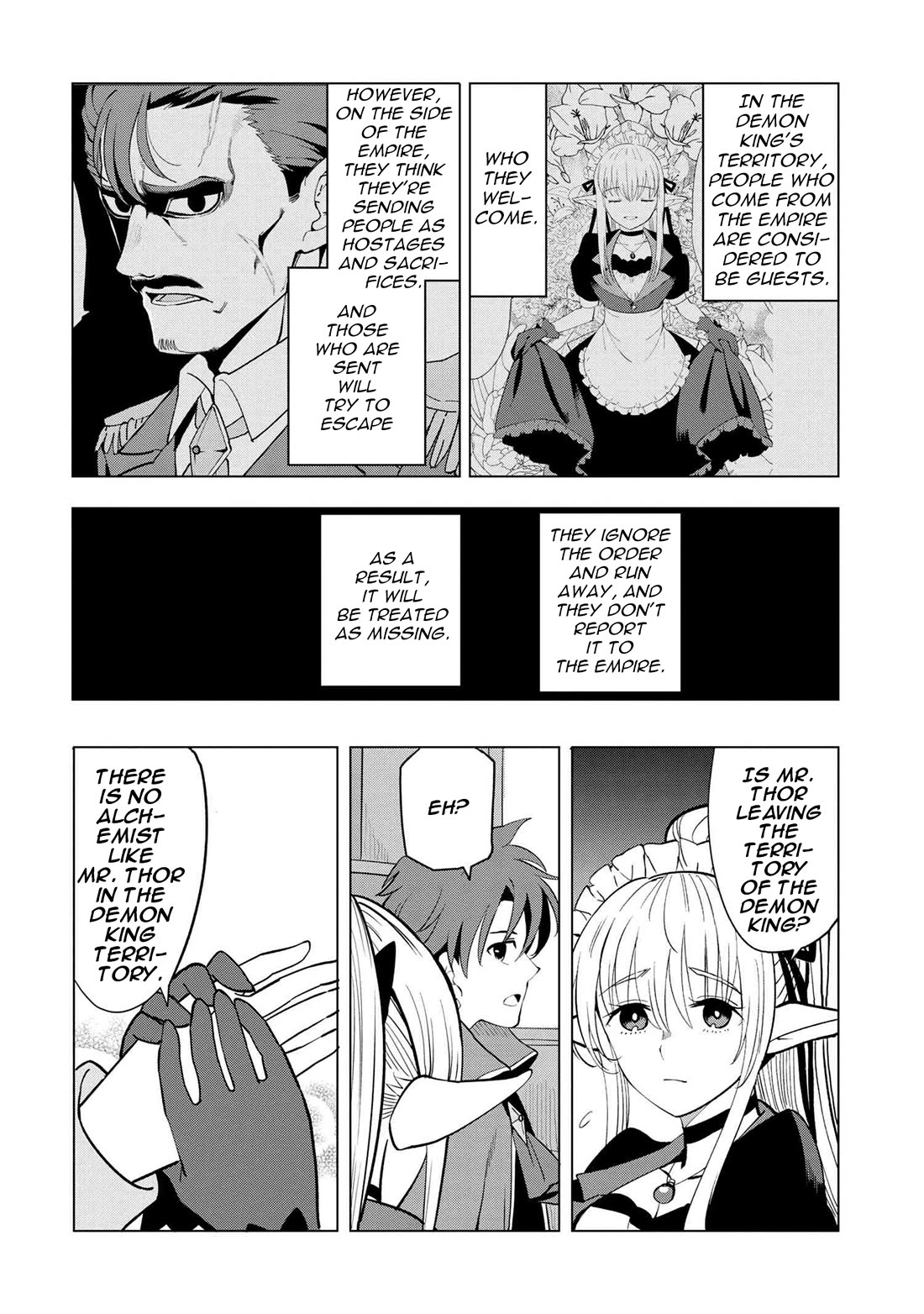 The Creation Alchemist Enjoys Freedom: If I Am Exiled From My Hometown, I Can Make Magic Items With Transcendent Effects at the Knees of the Demon Lord Chapter 2 page 6 - Chapter 2