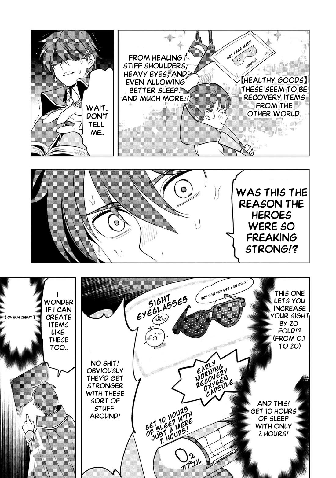 The Creation Alchemist Enjoys Freedom: If I Am Exiled From My Hometown, I Can Make Magic Items With Transcendent Effects at the Knees of the Demon Lord Chapter 3 page 12 - Chapter 3