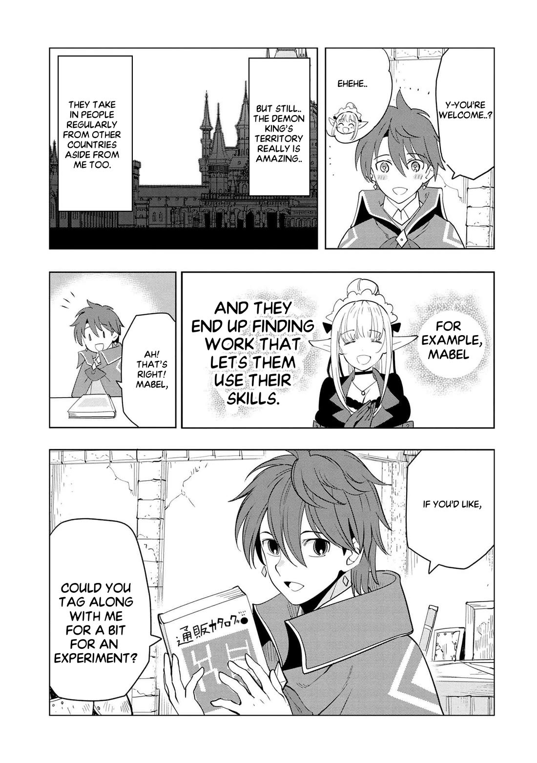 The Creation Alchemist Enjoys Freedom: If I Am Exiled From My Hometown, I Can Make Magic Items With Transcendent Effects at the Knees of the Demon Lord Chapter 3 page 18 - Chapter 3