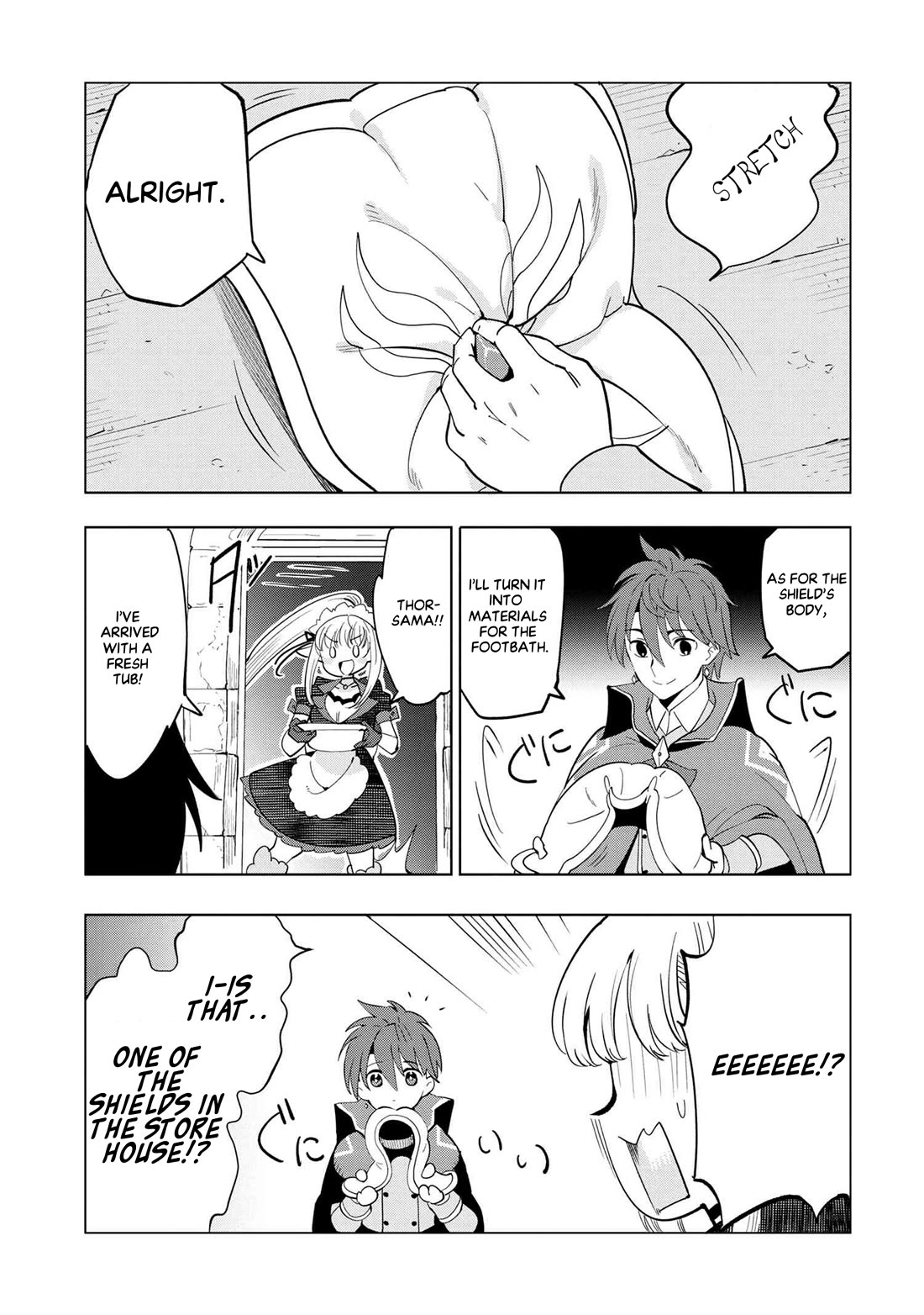 The Creation Alchemist Enjoys Freedom: If I Am Exiled From My Hometown, I Can Make Magic Items With Transcendent Effects at the Knees of the Demon Lord Chapter 3 page 22 - Chapter 3