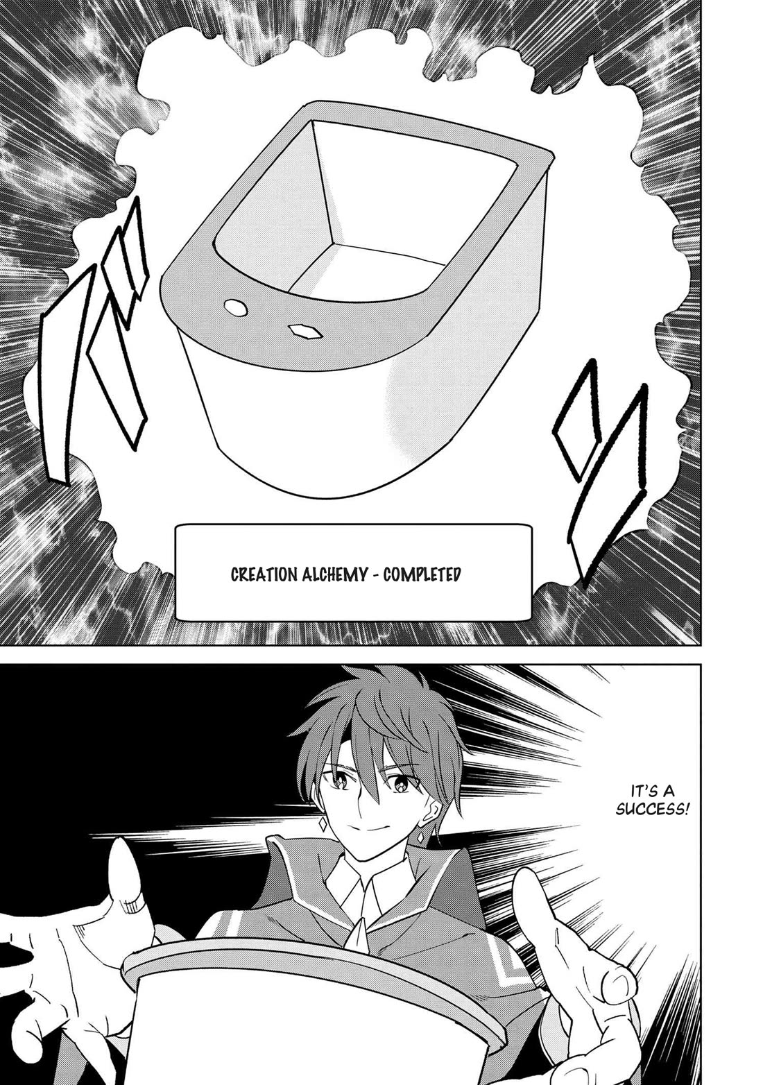 The Creation Alchemist Enjoys Freedom: If I Am Exiled From My Hometown, I Can Make Magic Items With Transcendent Effects at the Knees of the Demon Lord Chapter 3 page 26 - Chapter 3