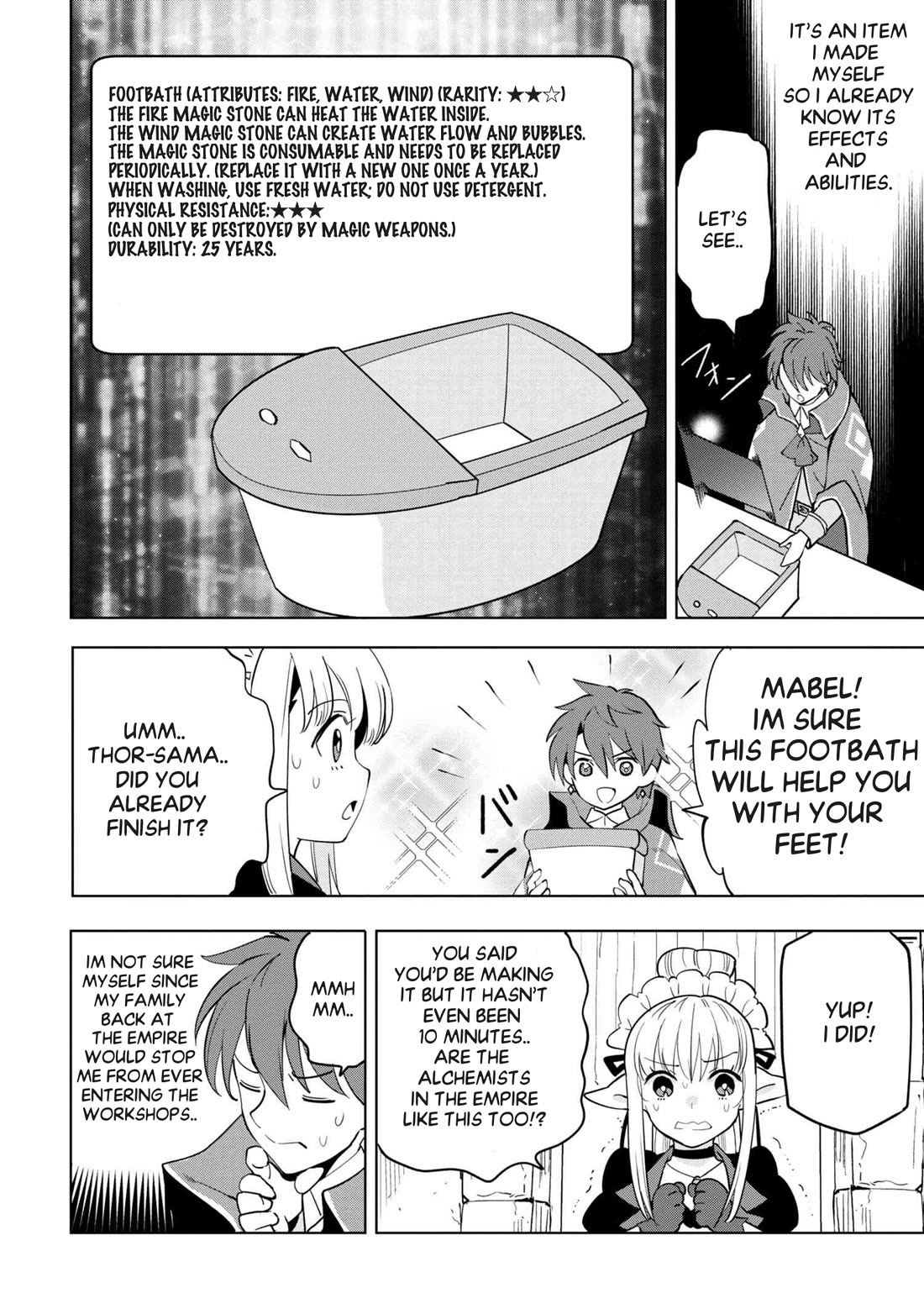 The Creation Alchemist Enjoys Freedom: If I Am Exiled From My Hometown, I Can Make Magic Items With Transcendent Effects at the Knees of the Demon Lord Chapter 3 page 27 - Chapter 3