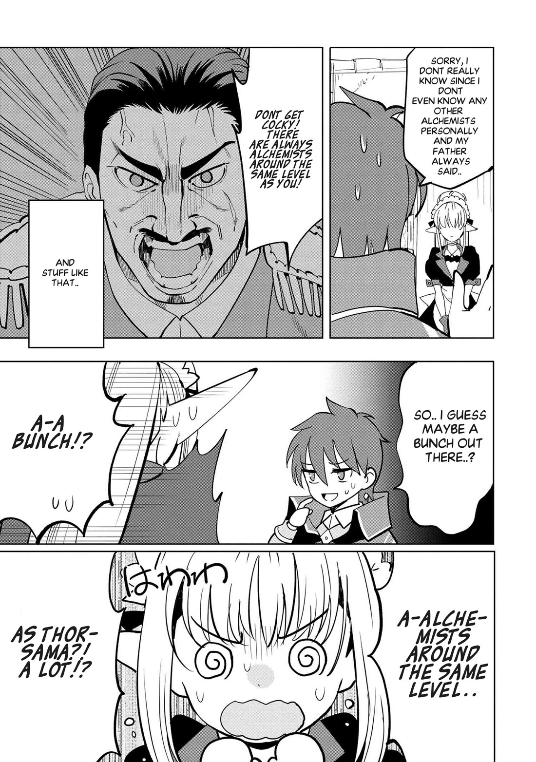 The Creation Alchemist Enjoys Freedom: If I Am Exiled From My Hometown, I Can Make Magic Items With Transcendent Effects at the Knees of the Demon Lord Chapter 3 page 28 - Chapter 3