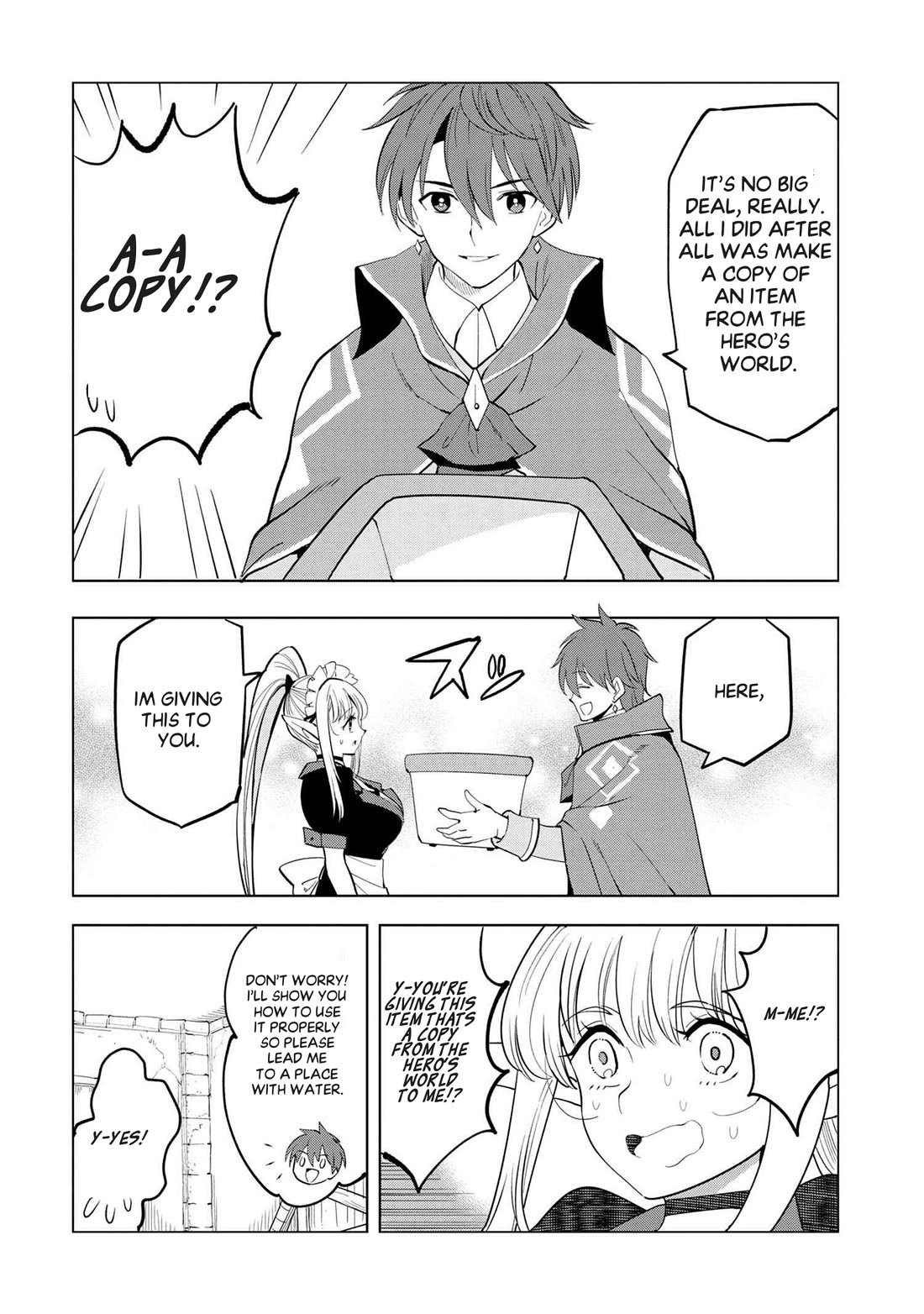 The Creation Alchemist Enjoys Freedom: If I Am Exiled From My Hometown, I Can Make Magic Items With Transcendent Effects at the Knees of the Demon Lord Chapter 3 page 29 - Chapter 3