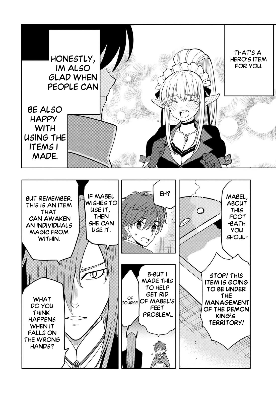 The Creation Alchemist Enjoys Freedom: If I Am Exiled From My Hometown, I Can Make Magic Items With Transcendent Effects at the Knees of the Demon Lord Chapter 3 page 46 - Chapter 3