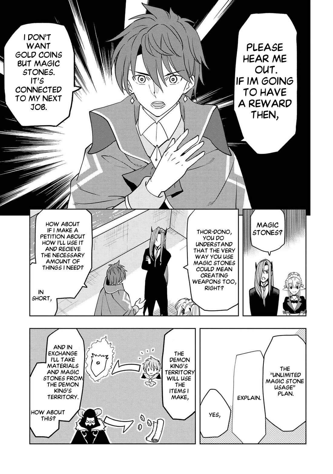 The Creation Alchemist Enjoys Freedom: If I Am Exiled From My Hometown, I Can Make Magic Items With Transcendent Effects at the Knees of the Demon Lord Chapter 3 page 49 - Chapter 3