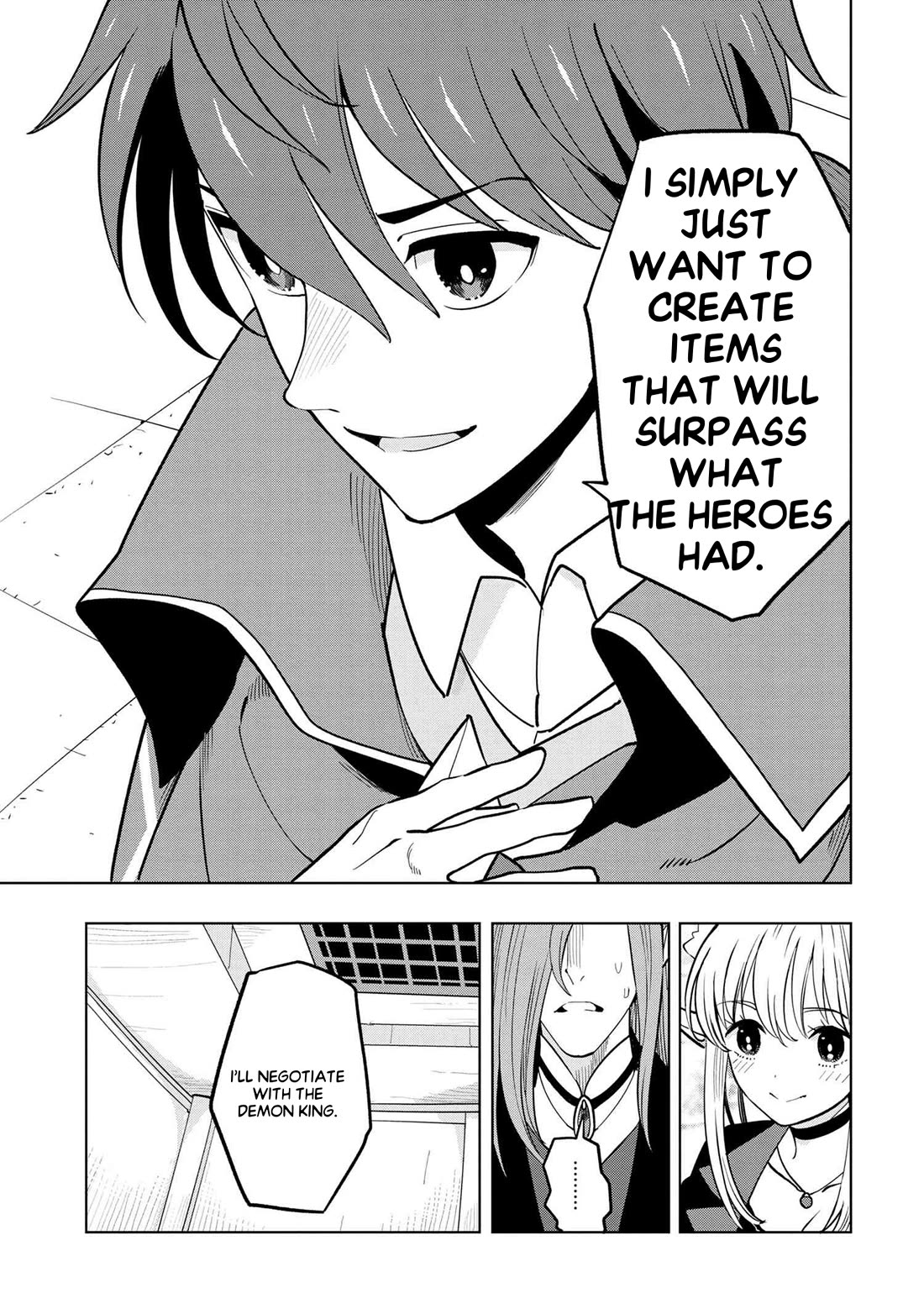 The Creation Alchemist Enjoys Freedom: If I Am Exiled From My Hometown, I Can Make Magic Items With Transcendent Effects at the Knees of the Demon Lord Chapter 3 page 51 - Chapter 3