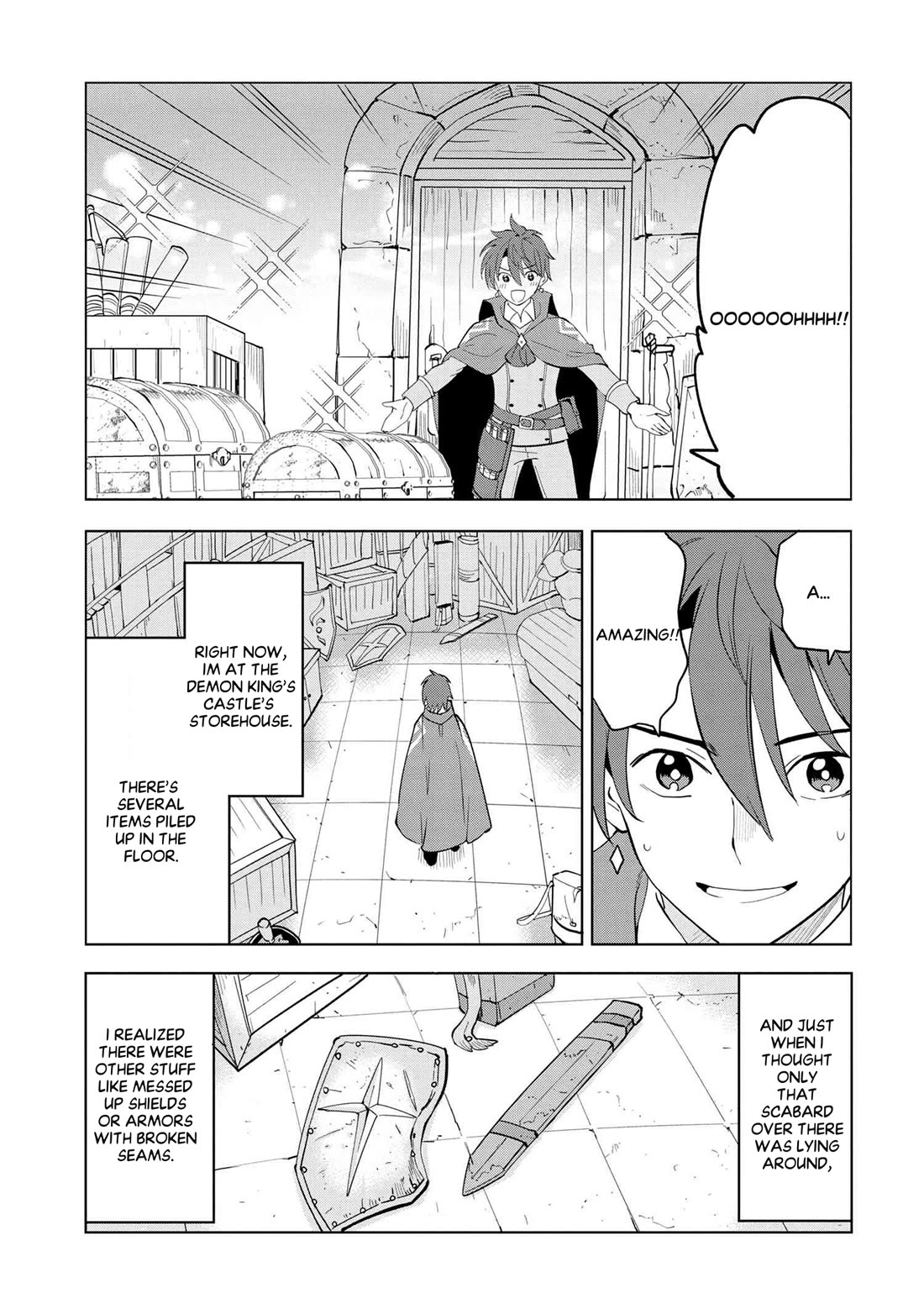 The Creation Alchemist Enjoys Freedom: If I Am Exiled From My Hometown, I Can Make Magic Items With Transcendent Effects at the Knees of the Demon Lord Chapter 3 page 6 - Chapter 3