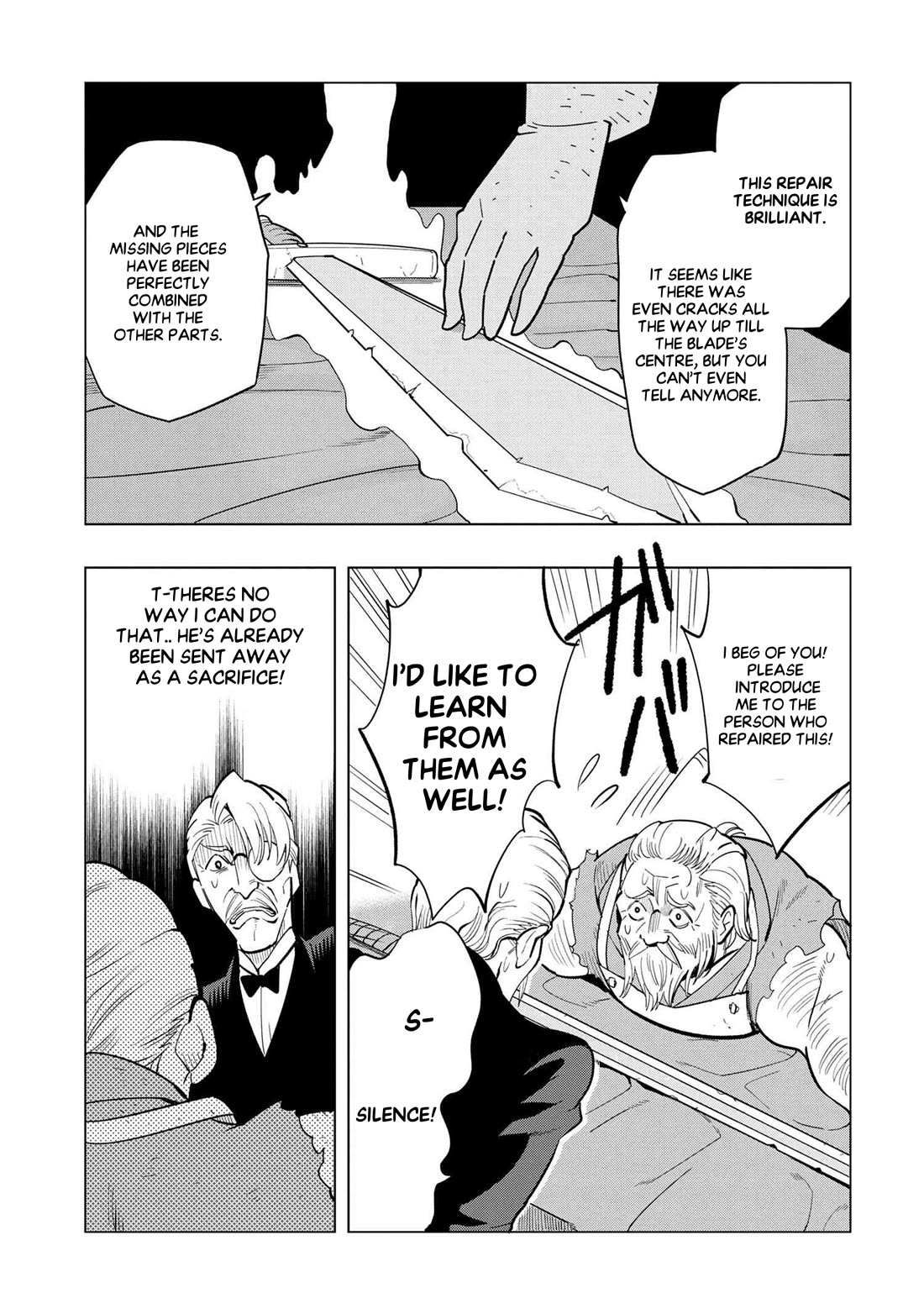 The Creation Alchemist Enjoys Freedom: If I Am Exiled From My Hometown, I Can Make Magic Items With Transcendent Effects at the Knees of the Demon Lord Chapter 4 page 10 - Chapter 4