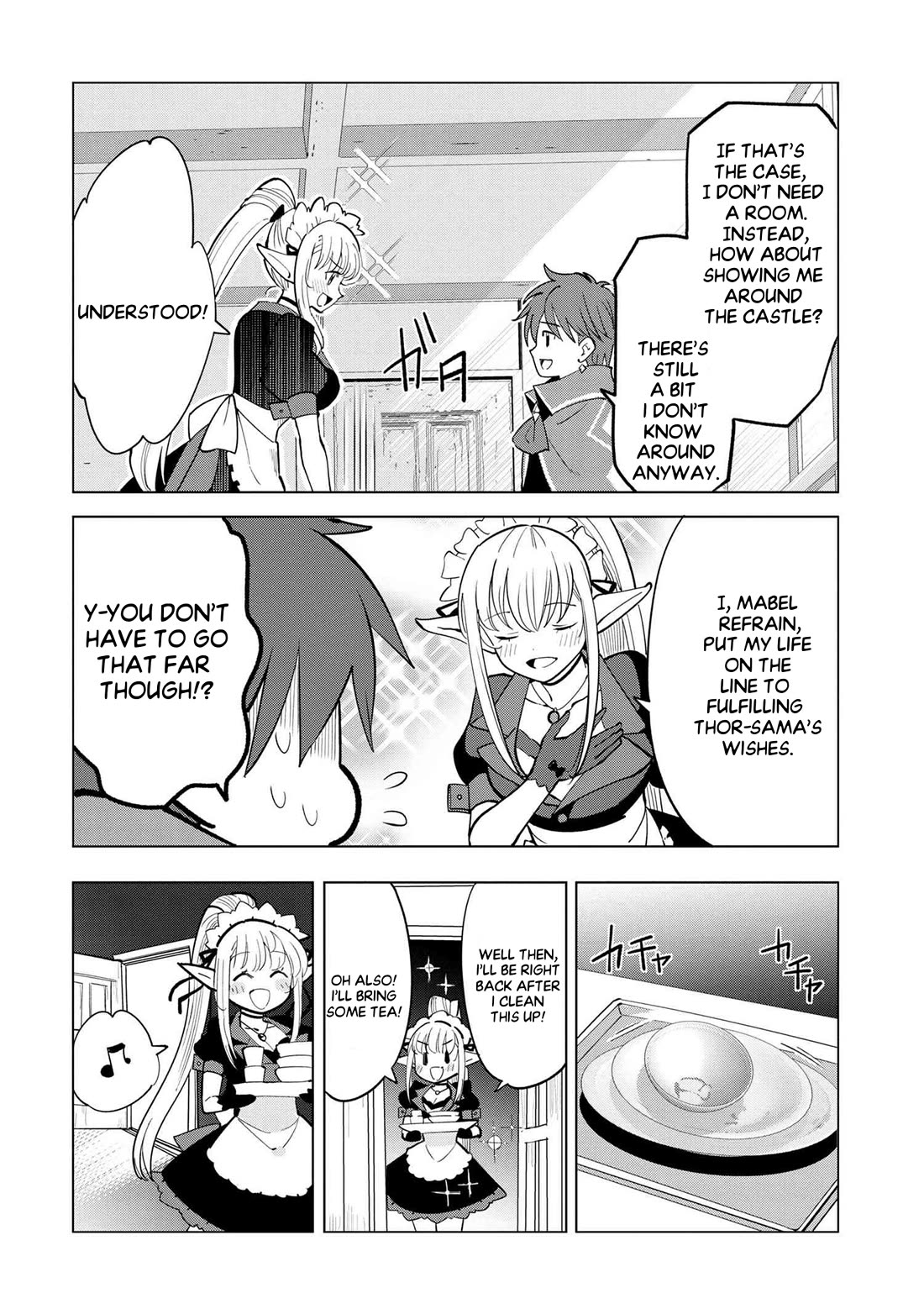 The Creation Alchemist Enjoys Freedom: If I Am Exiled From My Hometown, I Can Make Magic Items With Transcendent Effects at the Knees of the Demon Lord Chapter 4 page 15 - Chapter 4