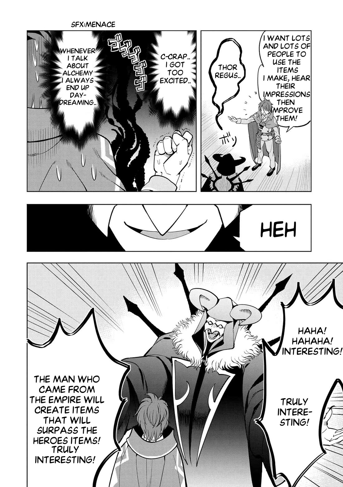 The Creation Alchemist Enjoys Freedom: If I Am Exiled From My Hometown, I Can Make Magic Items With Transcendent Effects at the Knees of the Demon Lord Chapter 4 page 31 - Chapter 4