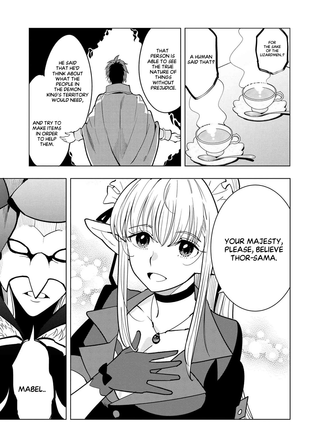 The Creation Alchemist Enjoys Freedom: If I Am Exiled From My Hometown, I Can Make Magic Items With Transcendent Effects at the Knees of the Demon Lord Chapter 4 page 36 - Chapter 4