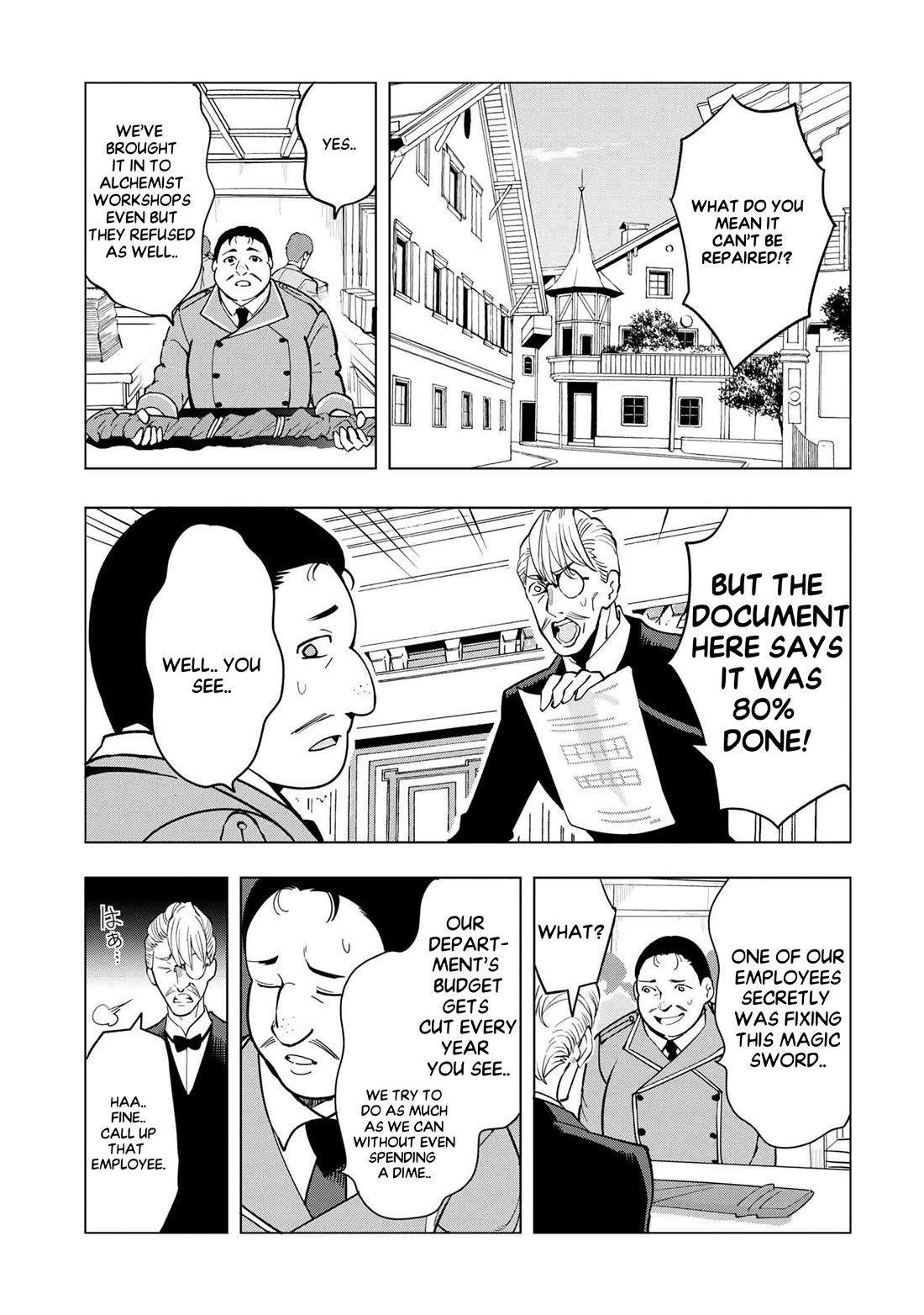 The Creation Alchemist Enjoys Freedom: If I Am Exiled From My Hometown, I Can Make Magic Items With Transcendent Effects at the Knees of the Demon Lord Chapter 4 page 4 - Chapter 4