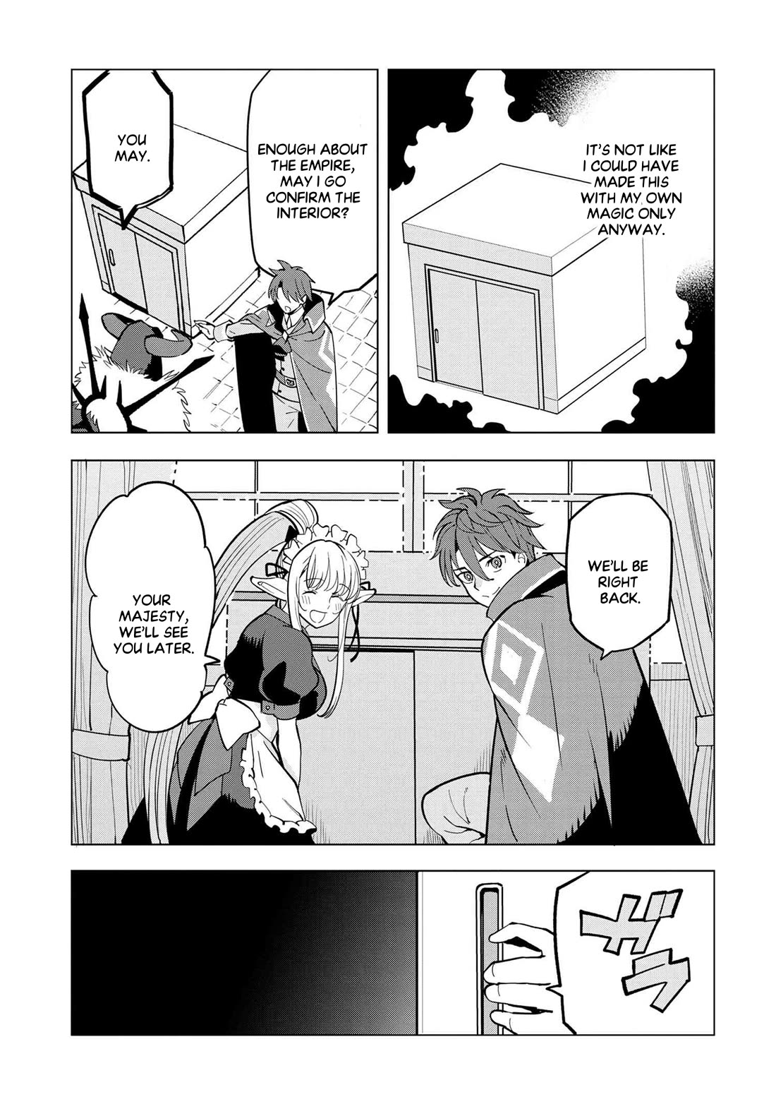 The Creation Alchemist Enjoys Freedom: If I Am Exiled From My Hometown, I Can Make Magic Items With Transcendent Effects at the Knees of the Demon Lord Chapter 4 page 42 - Chapter 4