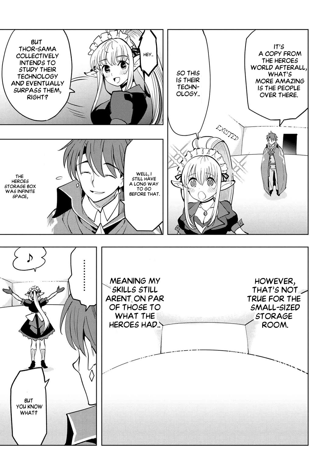 The Creation Alchemist Enjoys Freedom: If I Am Exiled From My Hometown, I Can Make Magic Items With Transcendent Effects at the Knees of the Demon Lord Chapter 4 page 44 - Chapter 4