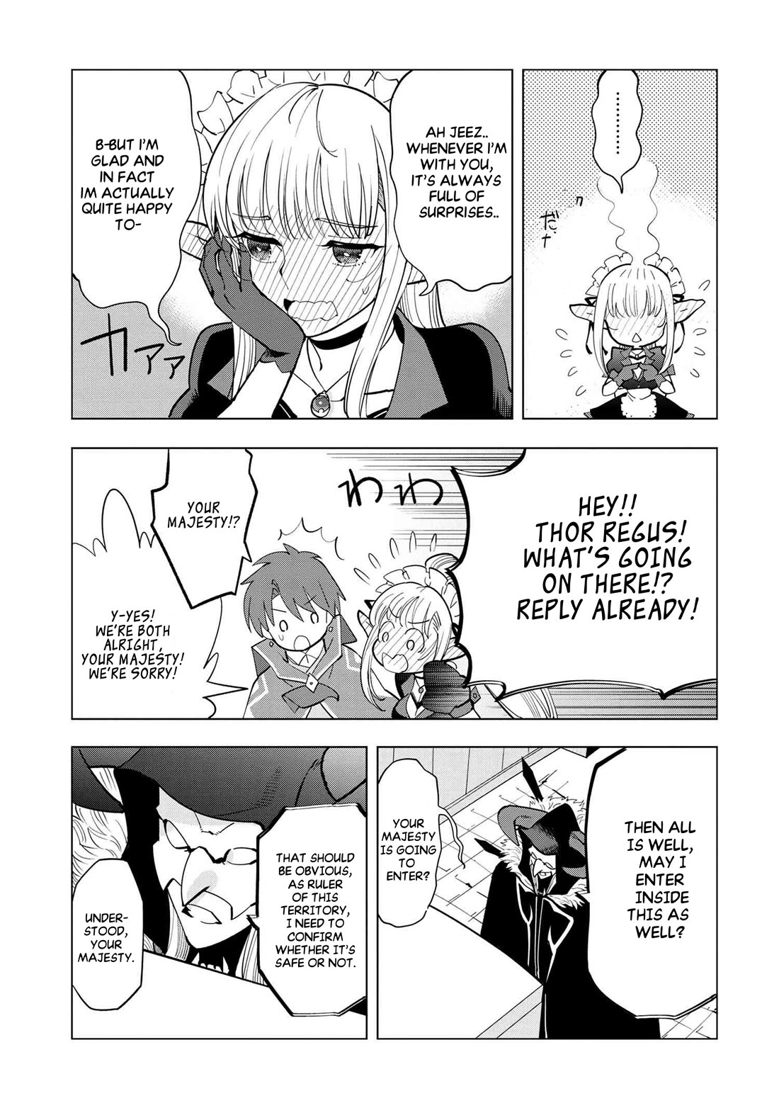 The Creation Alchemist Enjoys Freedom: If I Am Exiled From My Hometown, I Can Make Magic Items With Transcendent Effects at the Knees of the Demon Lord Chapter 4 page 46 - Chapter 4