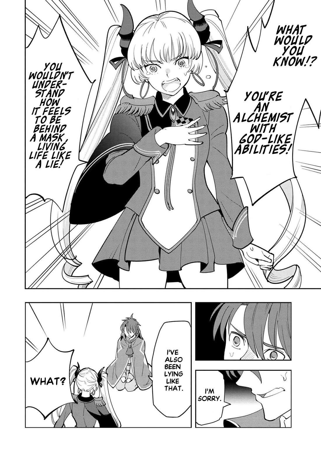The Creation Alchemist Enjoys Freedom: If I Am Exiled From My Hometown, I Can Make Magic Items With Transcendent Effects at the Knees of the Demon Lord Chapter 5 page 10 - Chapter 5