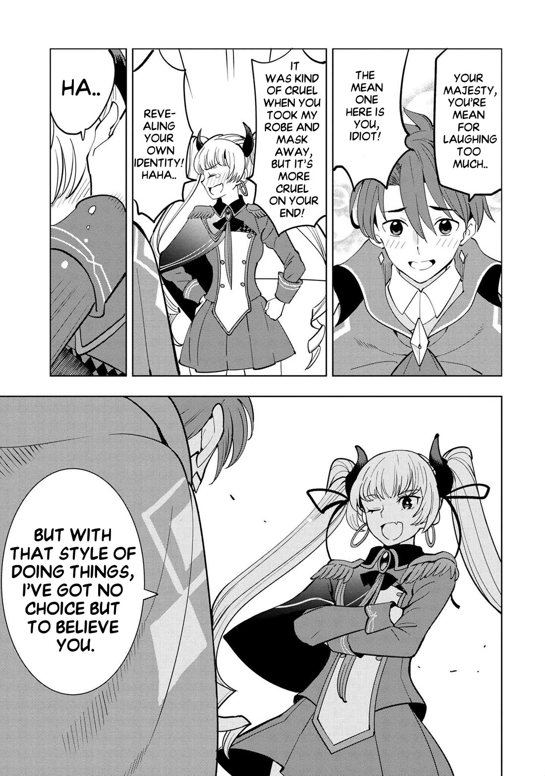 The Creation Alchemist Enjoys Freedom: If I Am Exiled From My Hometown, I Can Make Magic Items With Transcendent Effects at the Knees of the Demon Lord Chapter 5 page 17 - Chapter 5