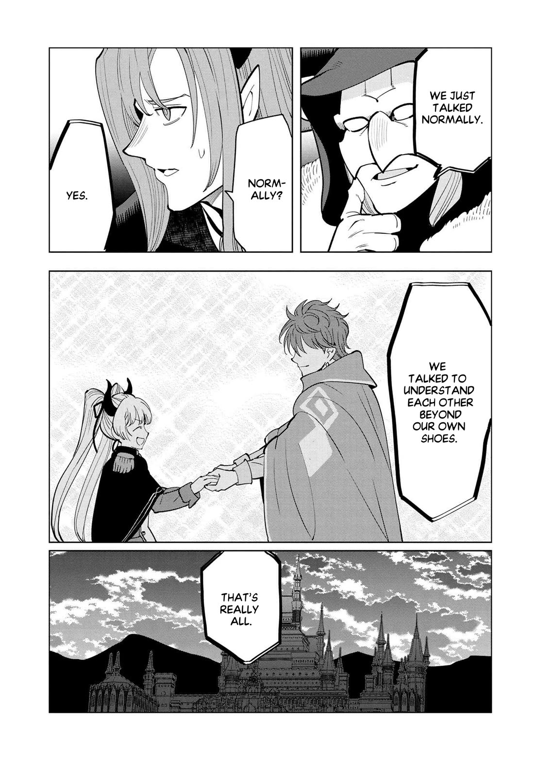The Creation Alchemist Enjoys Freedom: If I Am Exiled From My Hometown, I Can Make Magic Items With Transcendent Effects at the Knees of the Demon Lord Chapter 5 page 33 - Chapter 5