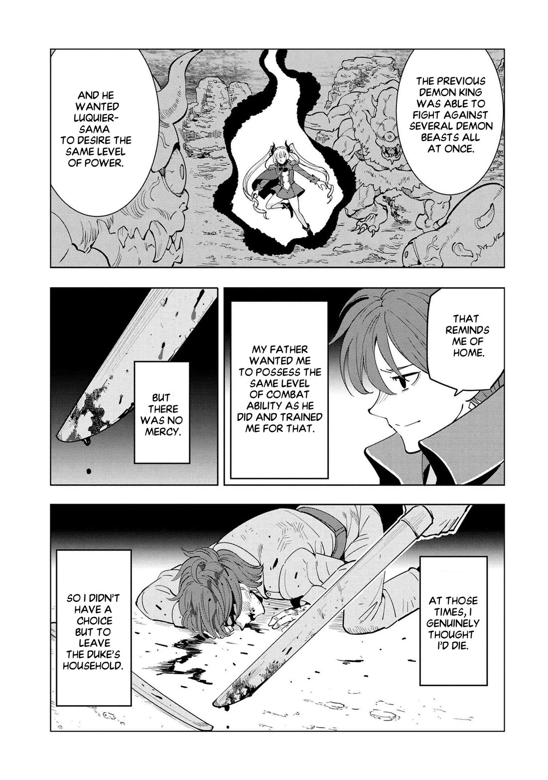The Creation Alchemist Enjoys Freedom: If I Am Exiled From My Hometown, I Can Make Magic Items With Transcendent Effects at the Knees of the Demon Lord Chapter 5 page 35 - Chapter 5