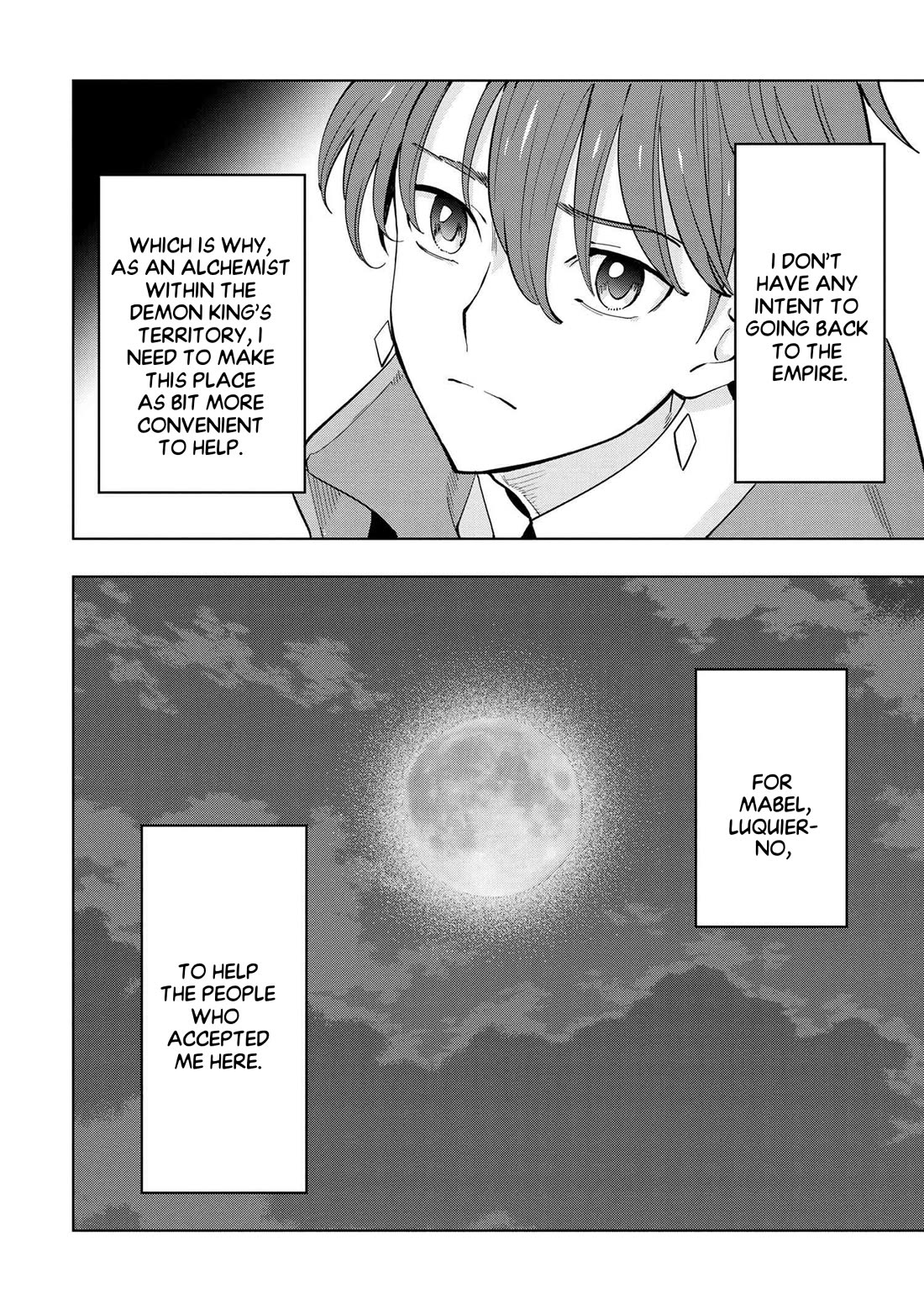The Creation Alchemist Enjoys Freedom: If I Am Exiled From My Hometown, I Can Make Magic Items With Transcendent Effects at the Knees of the Demon Lord Chapter 5 page 44 - Chapter 5