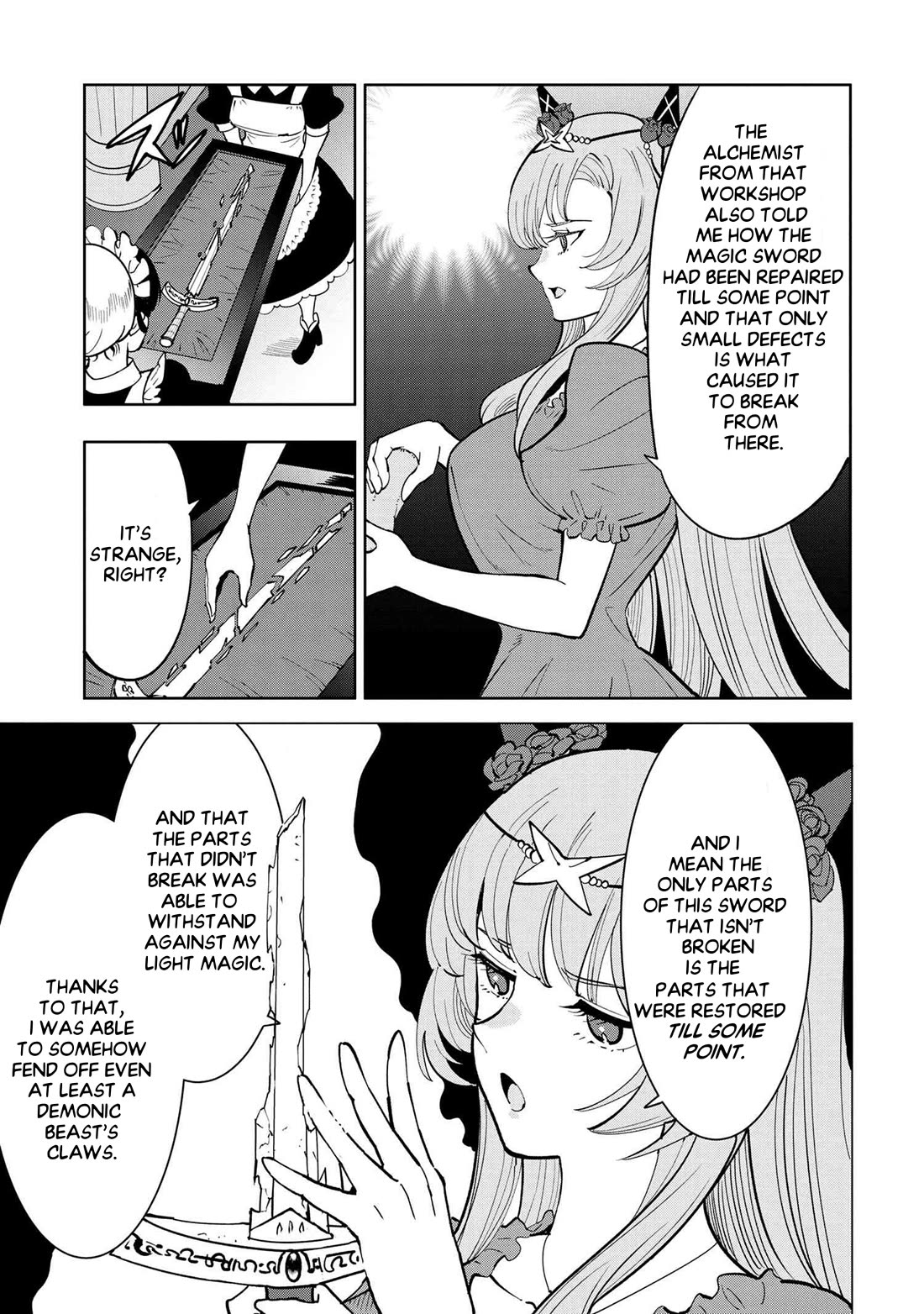 The Creation Alchemist Enjoys Freedom: If I Am Exiled From My Hometown, I Can Make Magic Items With Transcendent Effects at the Knees of the Demon Lord Chapter 6 page 16 - Chapter 6