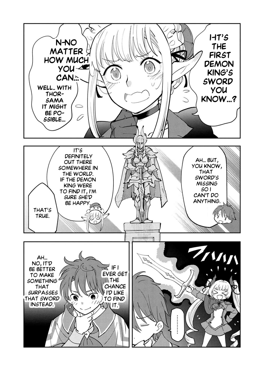 The Creation Alchemist Enjoys Freedom: If I Am Exiled From My Hometown, I Can Make Magic Items With Transcendent Effects at the Knees of the Demon Lord Chapter 6 page 28 - Chapter 6