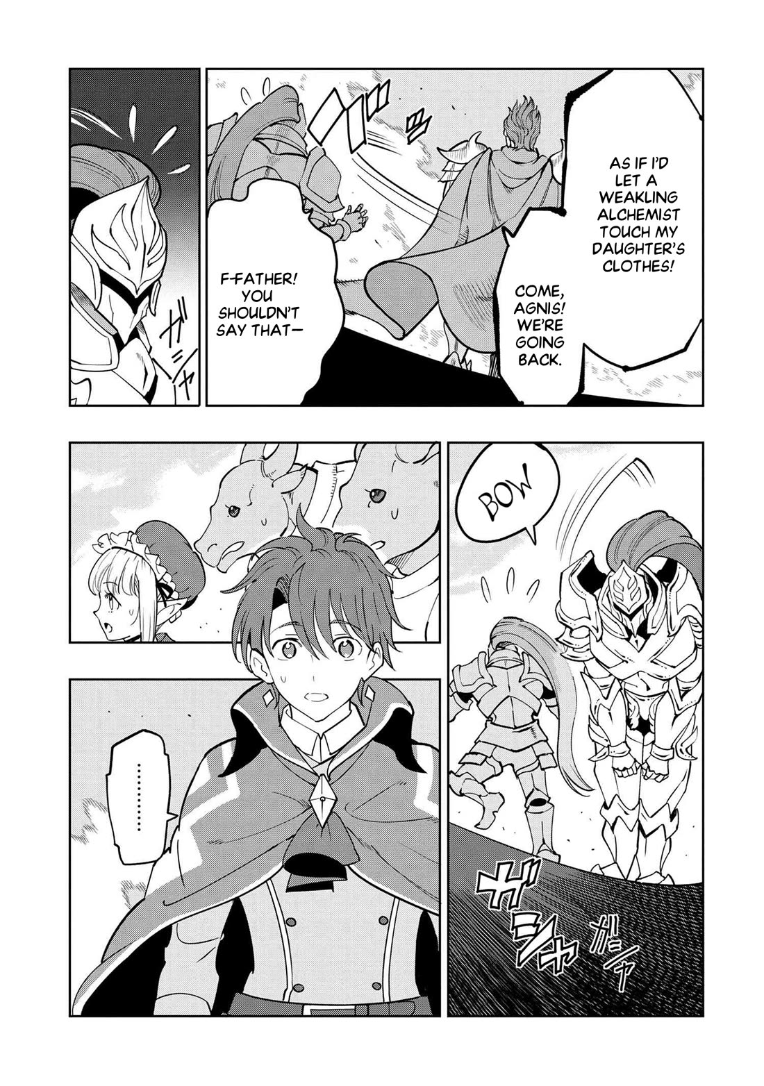 The Creation Alchemist Enjoys Freedom: If I Am Exiled From My Hometown, I Can Make Magic Items With Transcendent Effects at the Knees of the Demon Lord Chapter 6 page 43 - Chapter 6