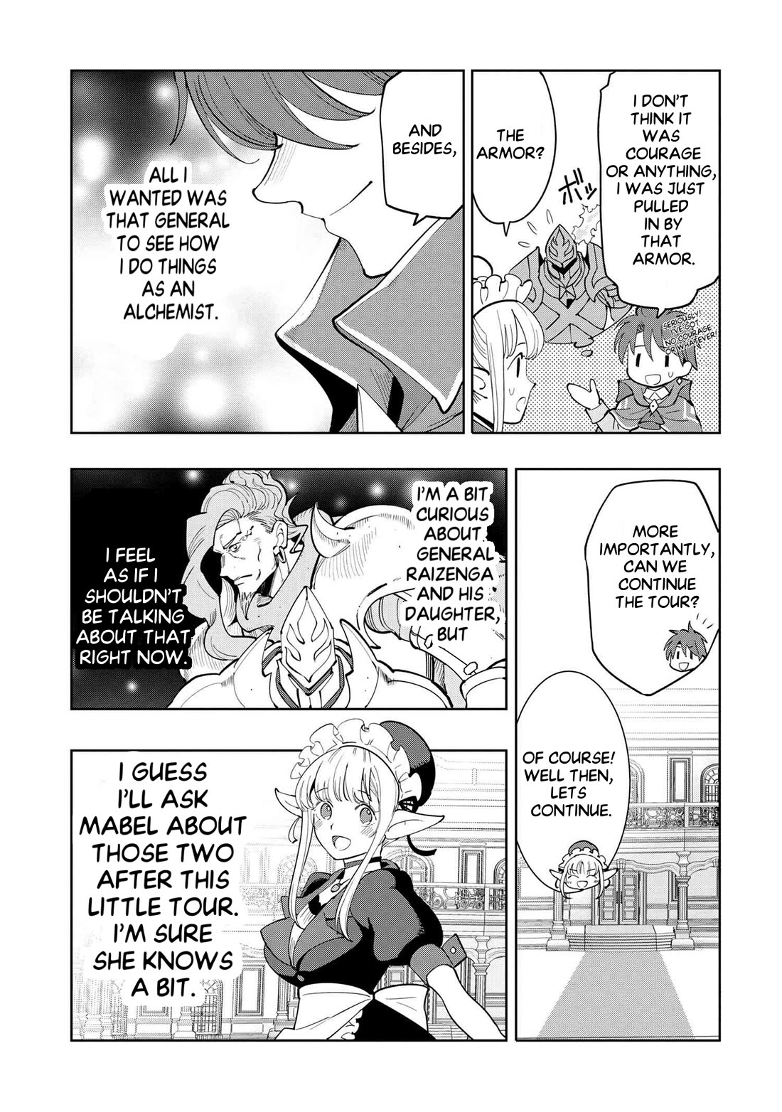 The Creation Alchemist Enjoys Freedom: If I Am Exiled From My Hometown, I Can Make Magic Items With Transcendent Effects at the Knees of the Demon Lord Chapter 6 page 45 - Chapter 6