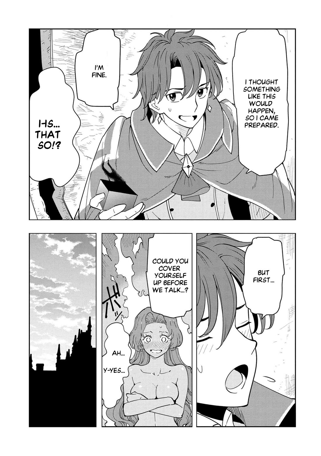 The Creation Alchemist Enjoys Freedom: If I Am Exiled From My Hometown, I Can Make Magic Items With Transcendent Effects at the Knees of the Demon Lord Chapter 7 page 12 - Chapter 7