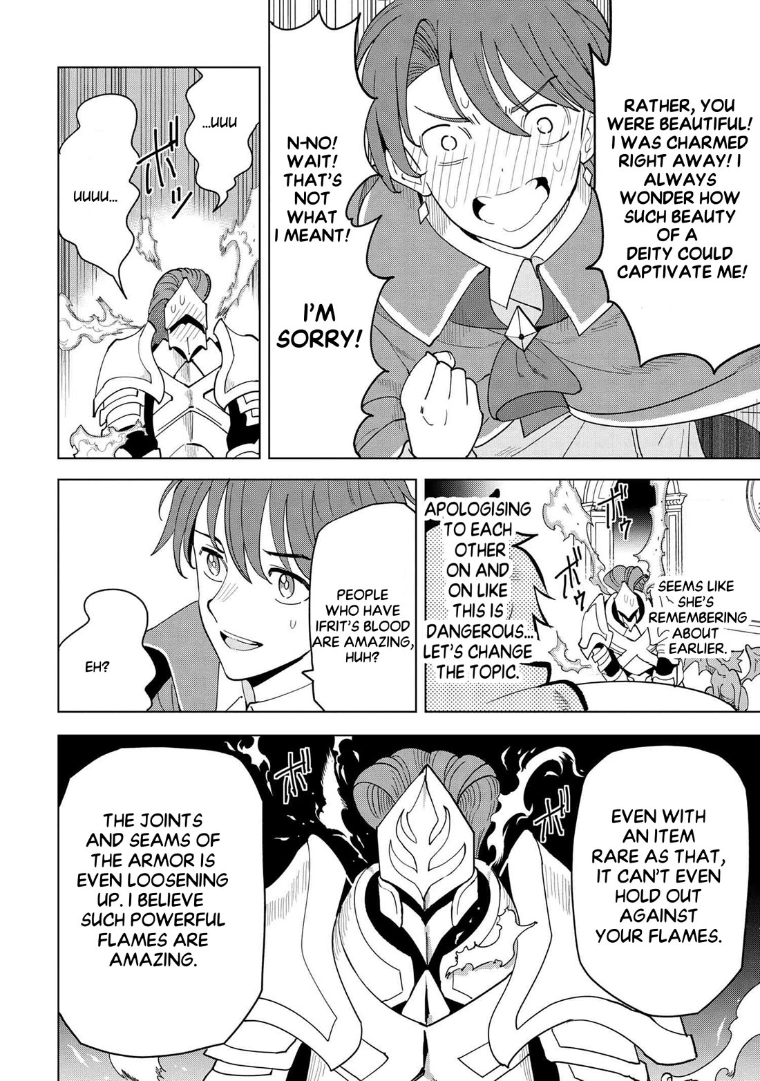 The Creation Alchemist Enjoys Freedom: If I Am Exiled From My Hometown, I Can Make Magic Items With Transcendent Effects at the Knees of the Demon Lord Chapter 7 page 15 - Chapter 7