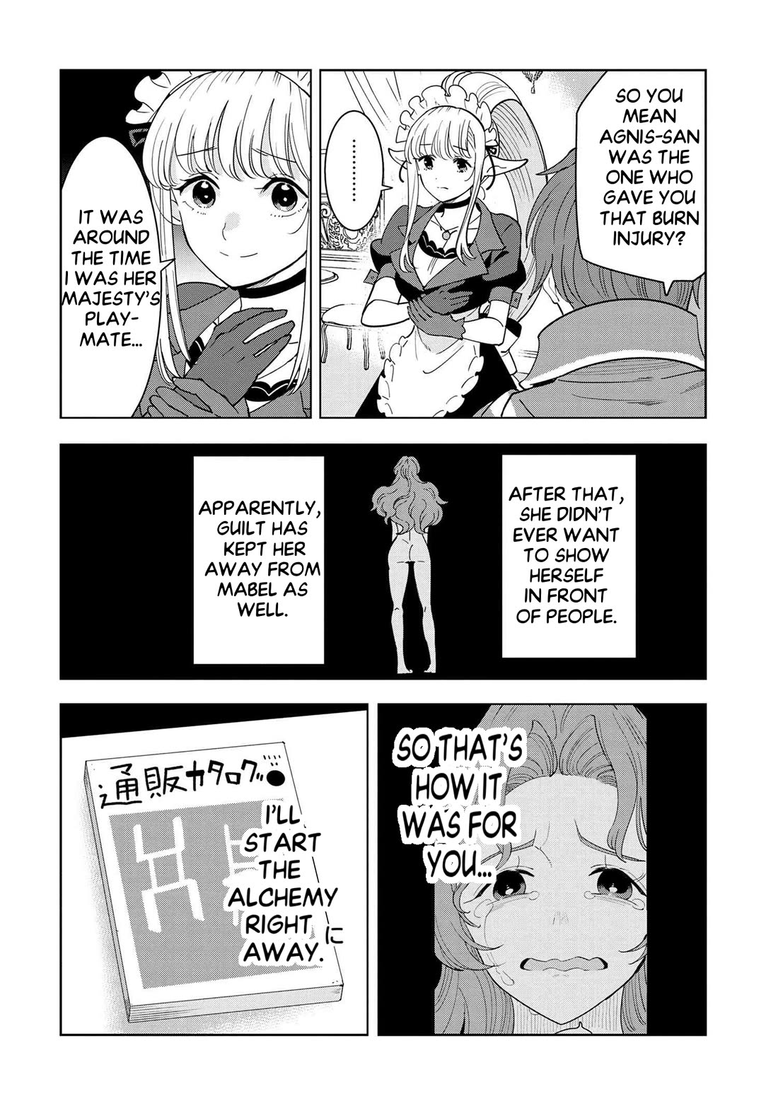 The Creation Alchemist Enjoys Freedom: If I Am Exiled From My Hometown, I Can Make Magic Items With Transcendent Effects at the Knees of the Demon Lord Chapter 7 page 27 - Chapter 7