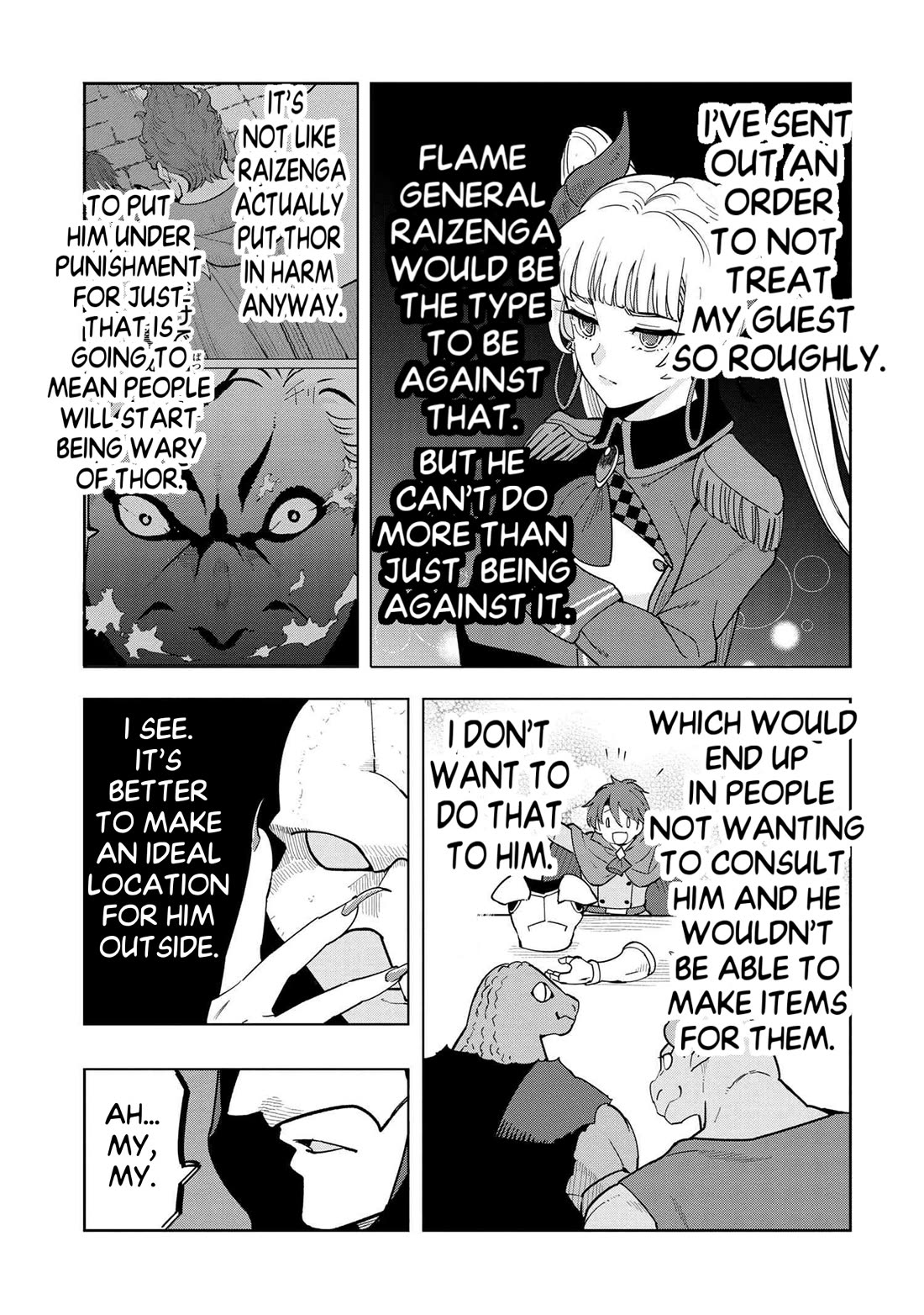 The Creation Alchemist Enjoys Freedom: If I Am Exiled From My Hometown, I Can Make Magic Items With Transcendent Effects at the Knees of the Demon Lord Chapter 8 page 4 - Chapter 8