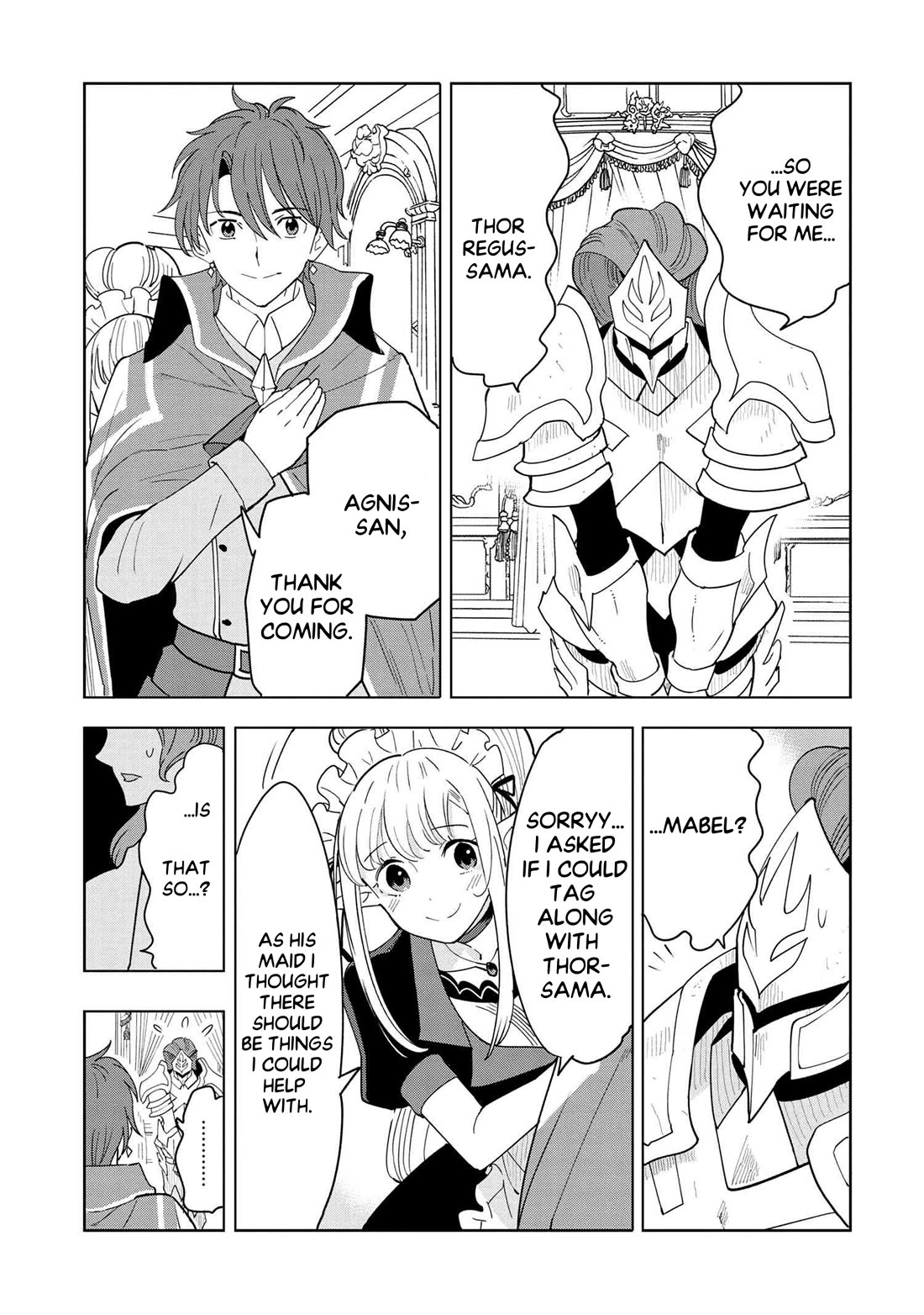 The Creation Alchemist Enjoys Freedom: If I Am Exiled From My Hometown, I Can Make Magic Items With Transcendent Effects at the Knees of the Demon Lord Chapter 8 page 6 - Chapter 8