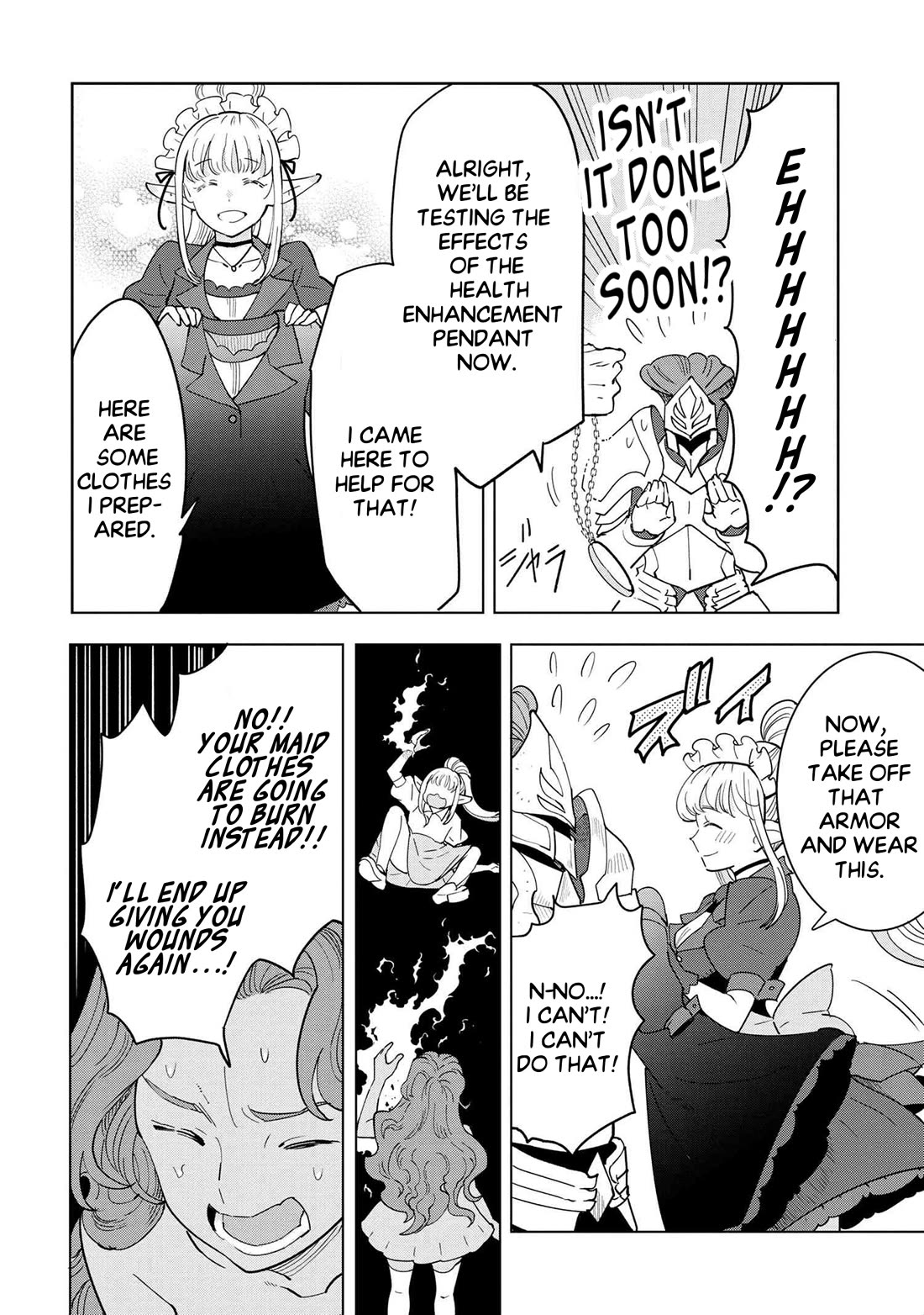 The Creation Alchemist Enjoys Freedom: If I Am Exiled From My Hometown, I Can Make Magic Items With Transcendent Effects at the Knees of the Demon Lord Chapter 8 page 9 - Chapter 8