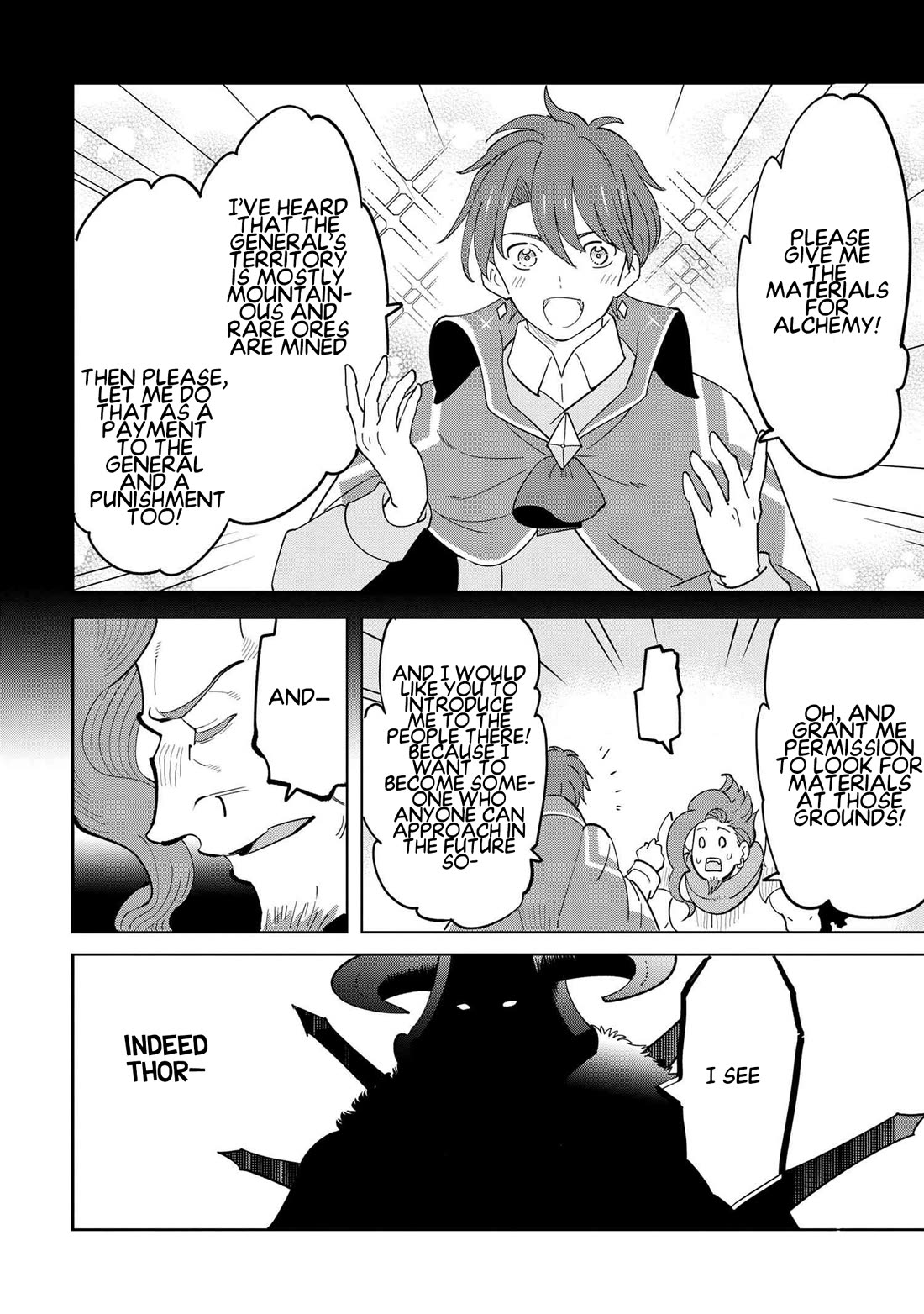 The Creation Alchemist Enjoys Freedom: If I Am Exiled From My Hometown, I Can Make Magic Items With Transcendent Effects at the Knees of the Demon Lord Chapter 9 page 32 - Chapter 9