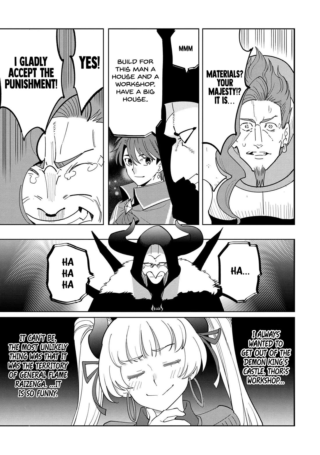 The Creation Alchemist Enjoys Freedom: If I Am Exiled From My Hometown, I Can Make Magic Items With Transcendent Effects at the Knees of the Demon Lord Chapter 9 page 35 - Chapter 9