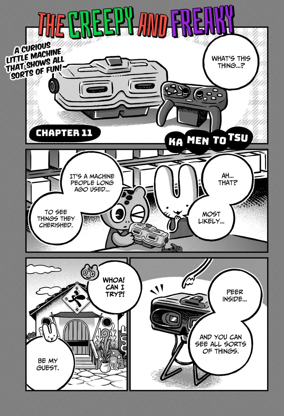 The Creepy and Freaky Chapter 11 page 1 - Chapter 11