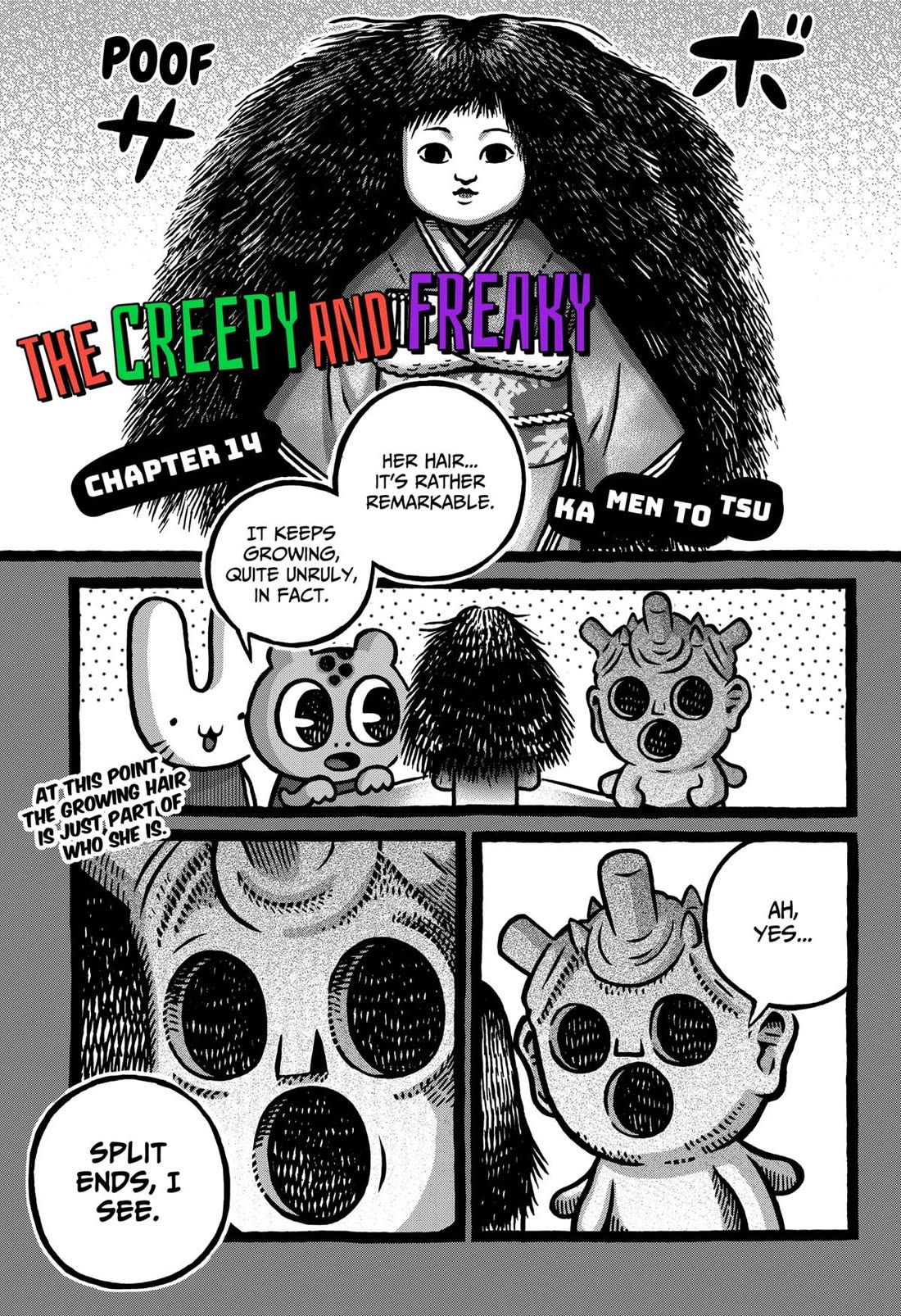 The Creepy and Freaky Chapter 14 page 1 - Chapter 14